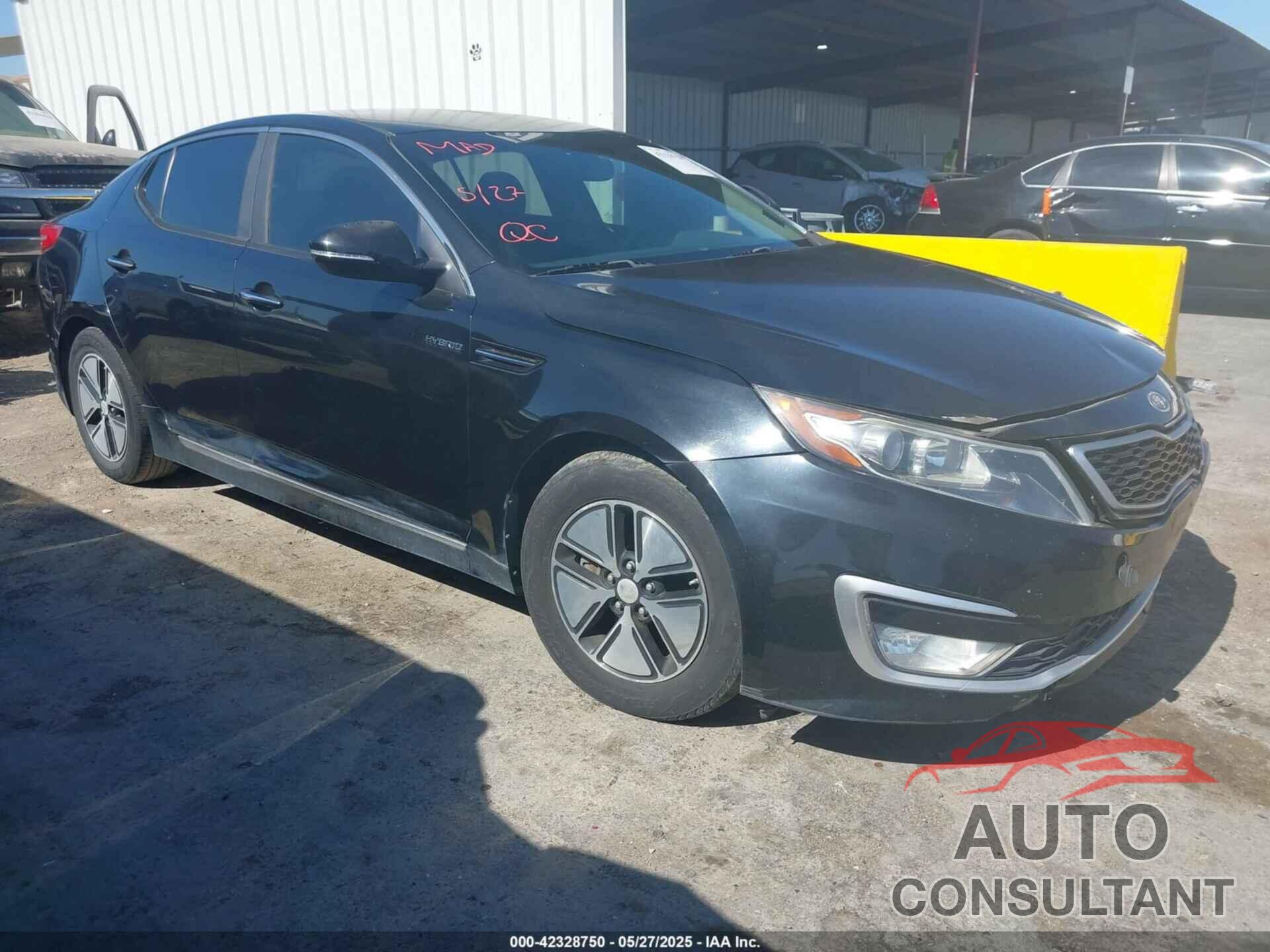 KIA OPTIMA HYBRID 2013 - KNAGM4AD5D5038714