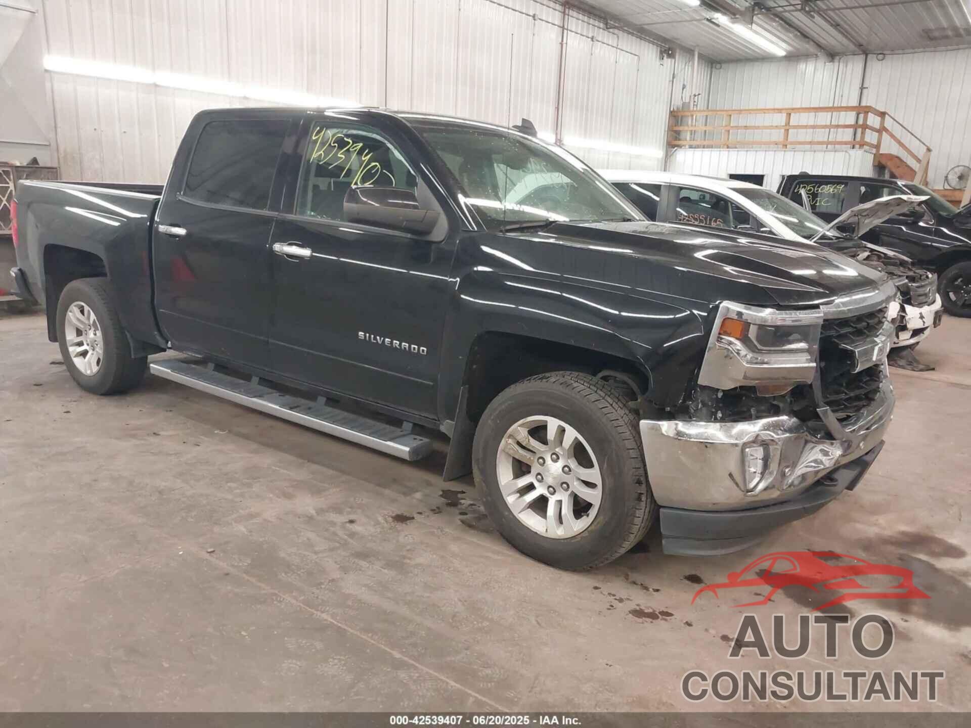 CHEVROLET SILVERADO 1500 2017 - 3GCUKREC2HG293121