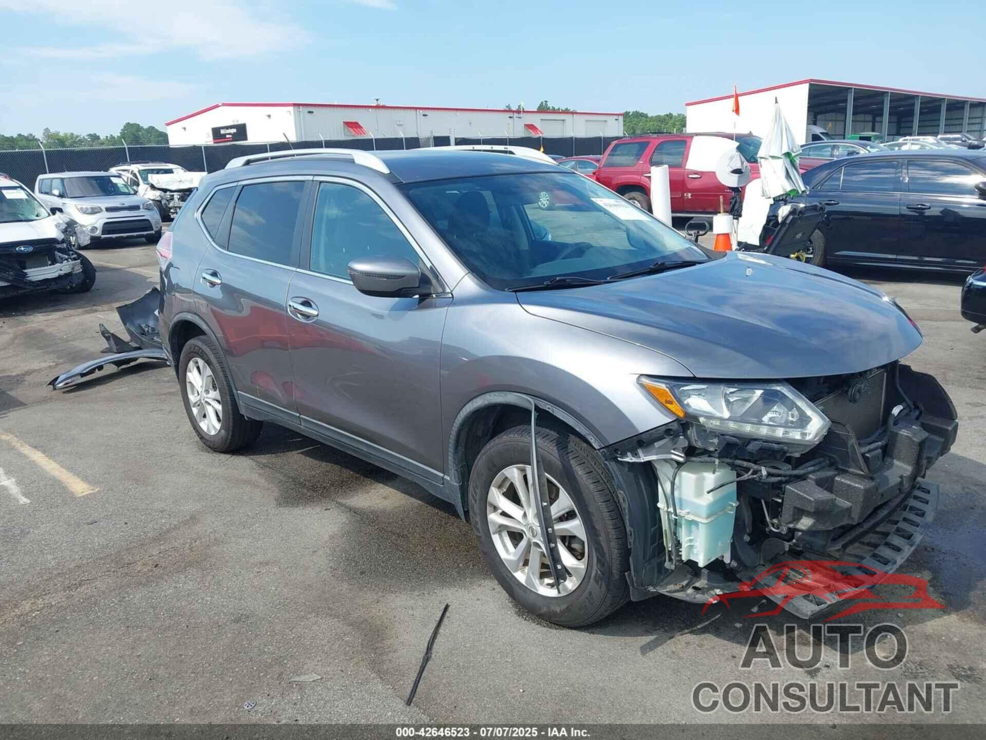 NISSAN ROGUE 2016 - KNMAT2MV8GP701531