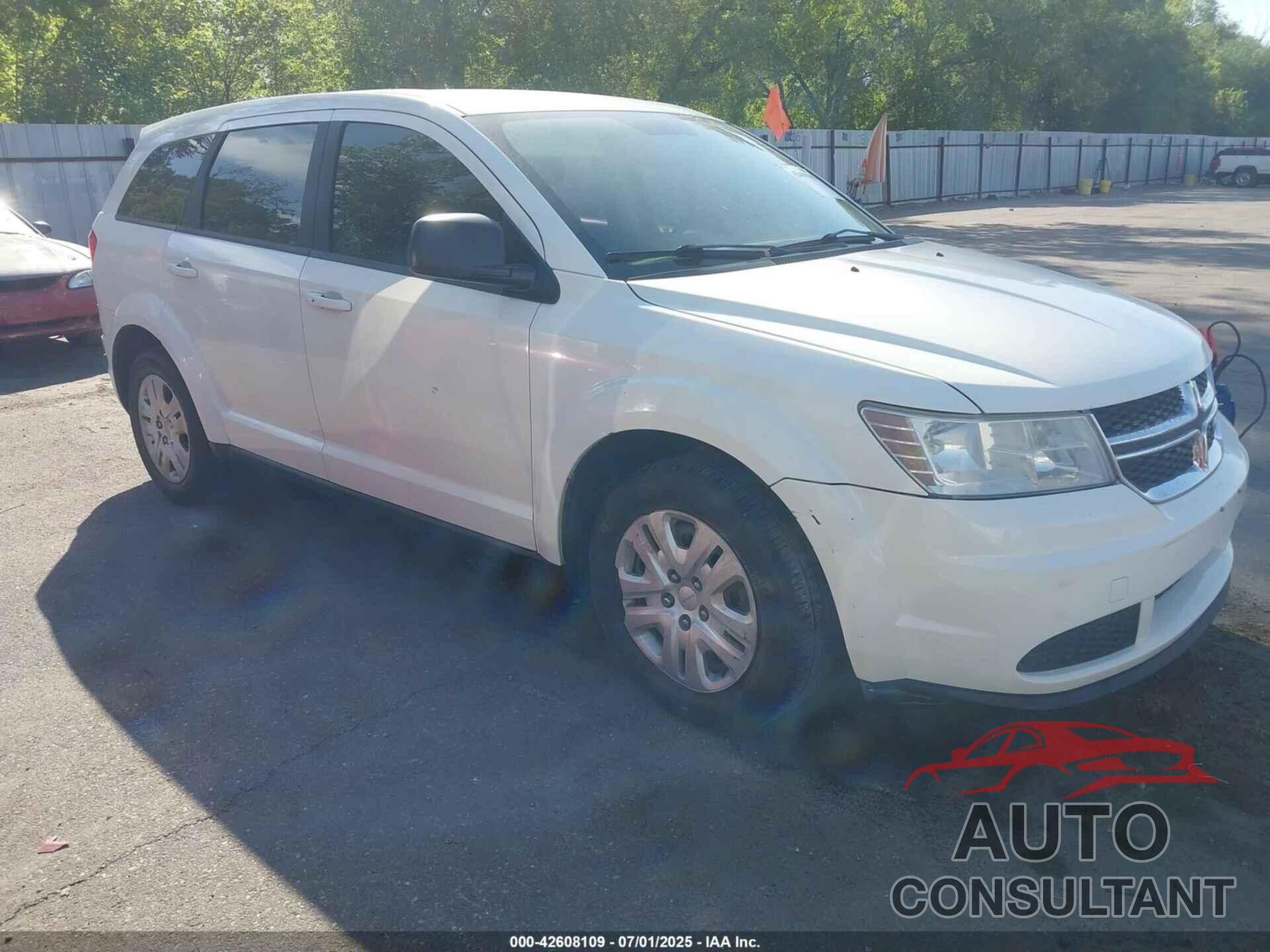 DODGE JOURNEY 2013 - 3C4PDCAB5DT671600