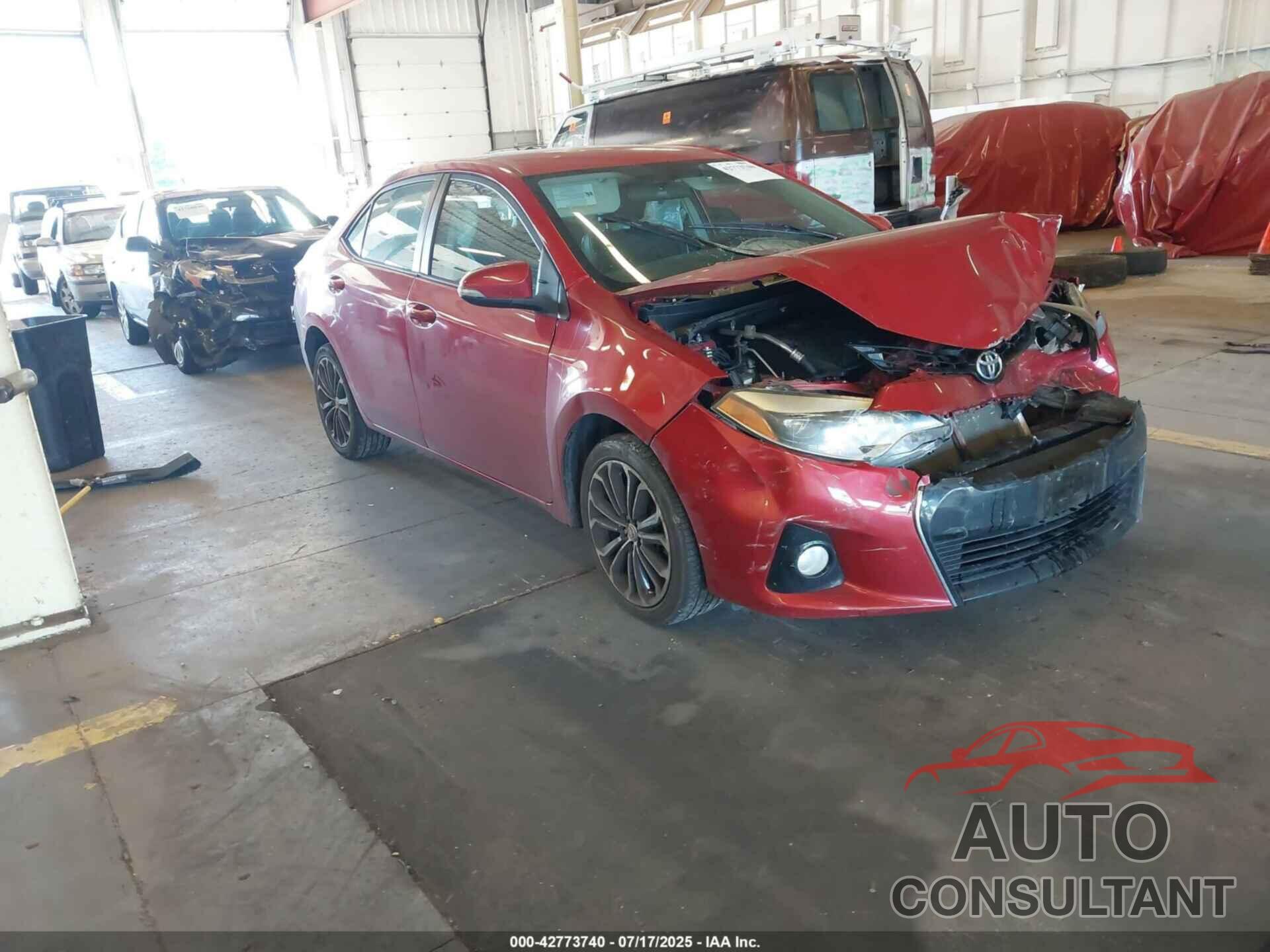 TOYOTA COROLLA 2015 - 5YFBURHE4FP313259