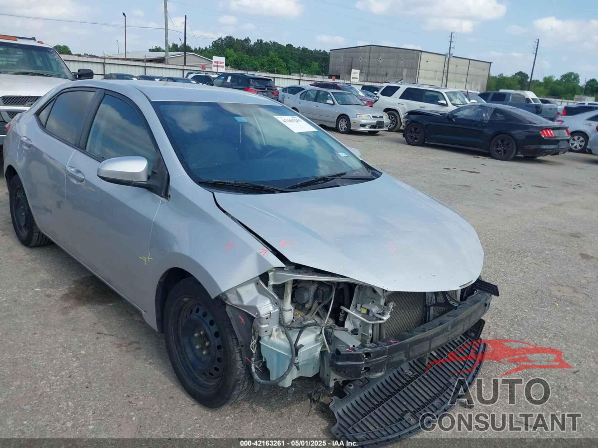 TOYOTA COROLLA 2015 - 2T1BURHE0FC354634