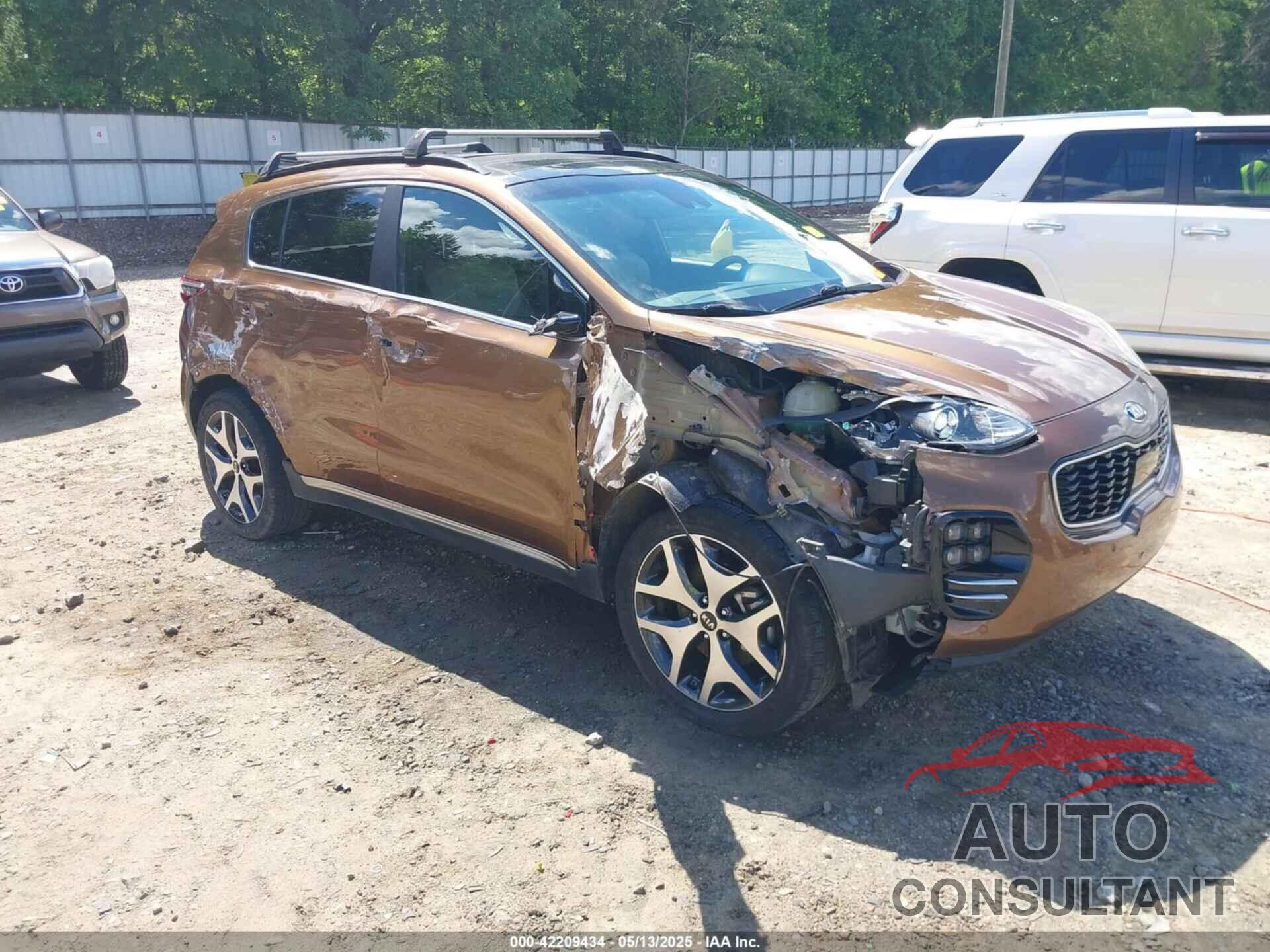 KIA SPORTAGE 2018 - KNDPRCA60J7371581