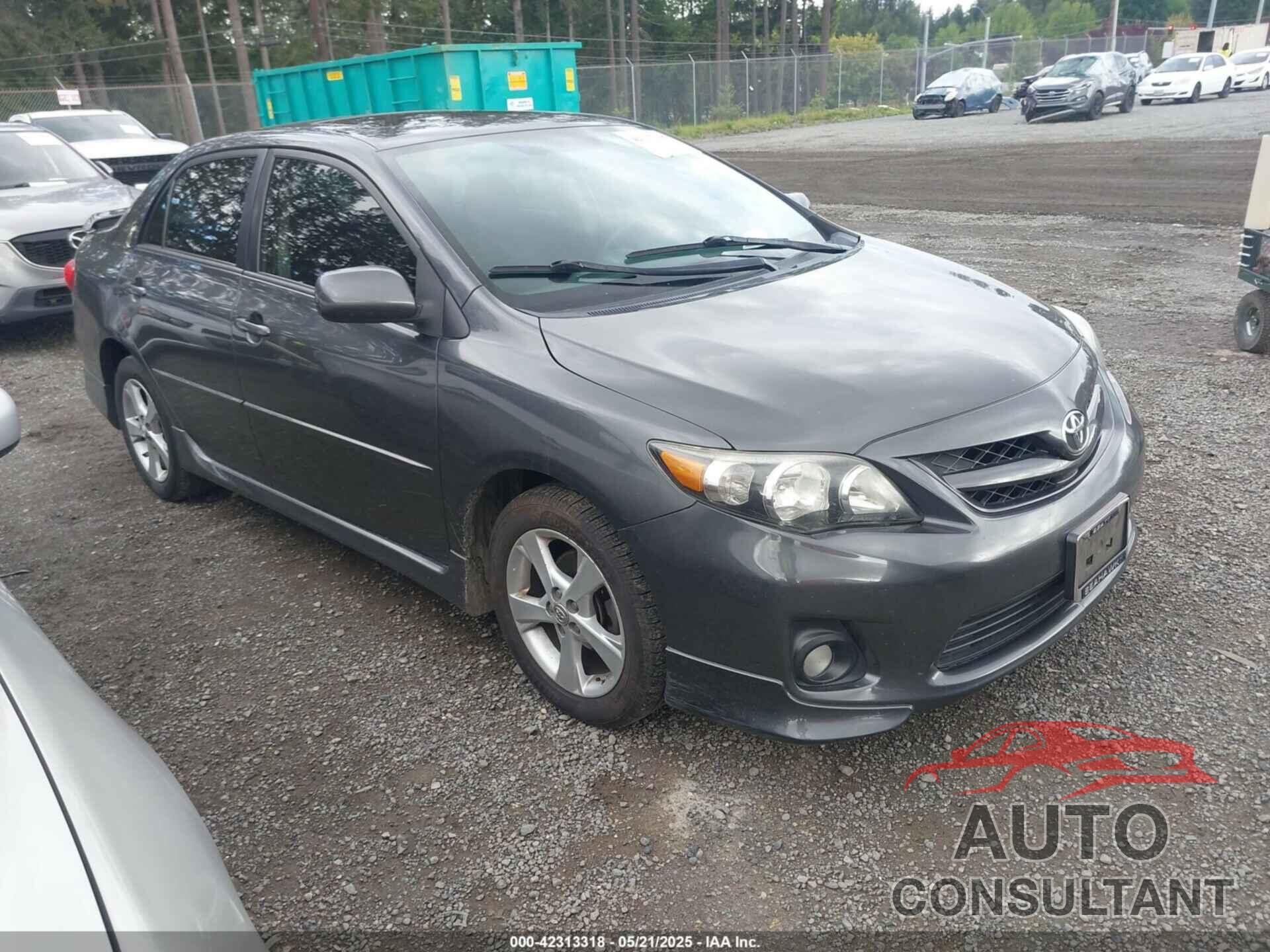TOYOTA COROLLA 2012 - 2T1BU4EE2CC867113