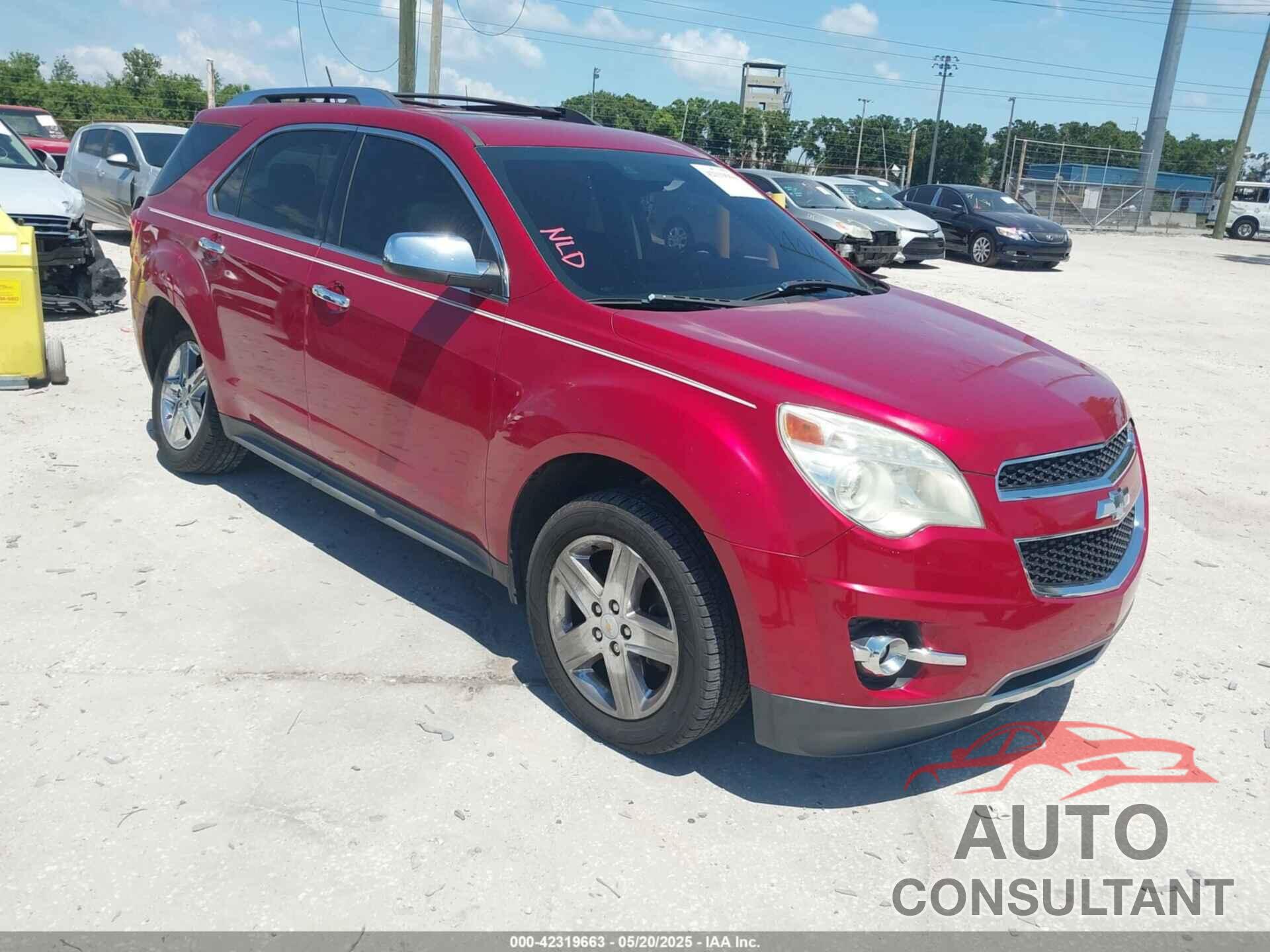 CHEVROLET EQUINOX 2014 - 2GNALDEK8E6199303