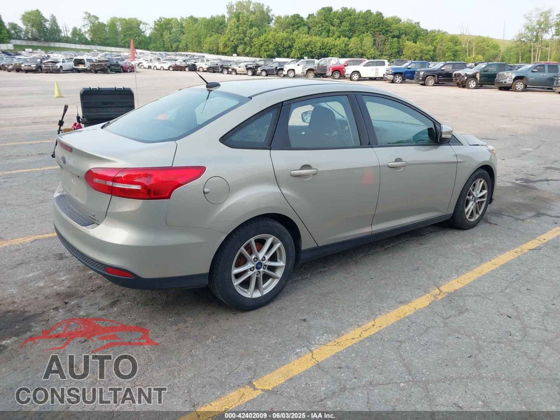 FORD FOCUS 2015 - 1FADP3F29FL254889