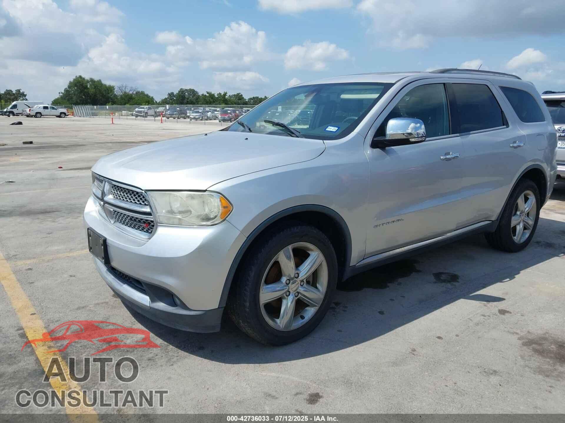 DODGE DURANGO 2013 - 1C4RDHEG0DC571833