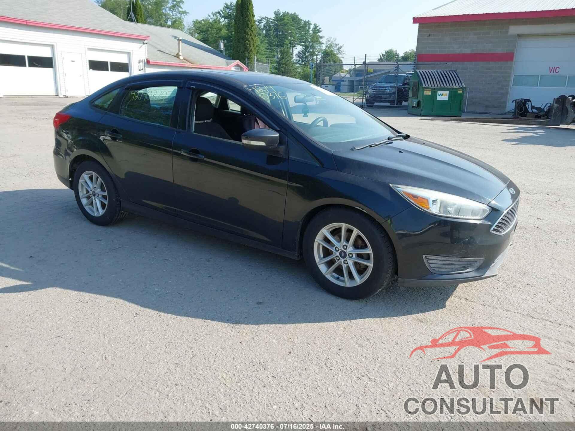 FORD FOCUS 2015 - 1FADP3F25FL205219