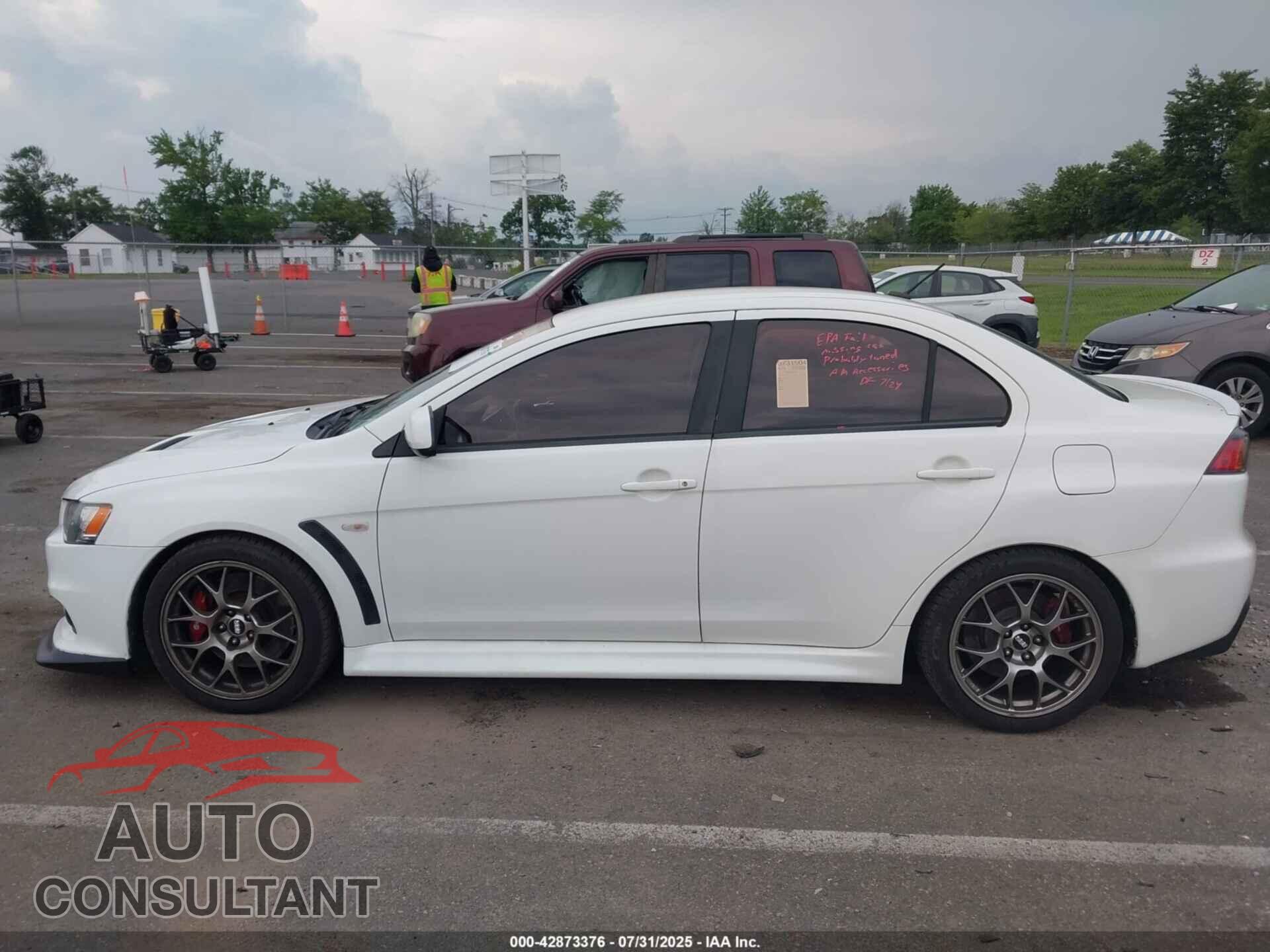 MITSUBISHI LANCER EVOLUTION 2014 - JA32W5FV5EU001926