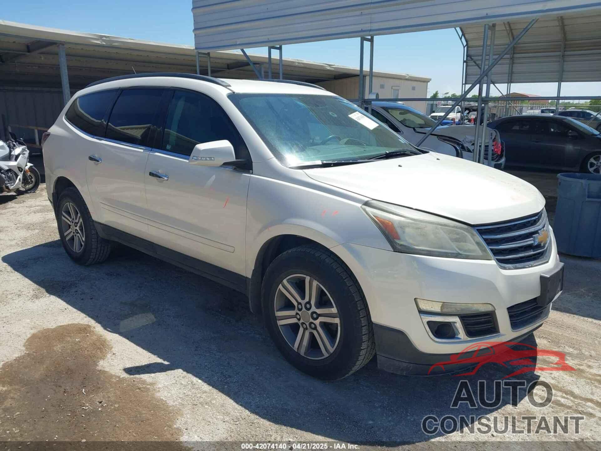 CHEVROLET TRAVERSE 2015 - 1GNKRGKD8FJ100378