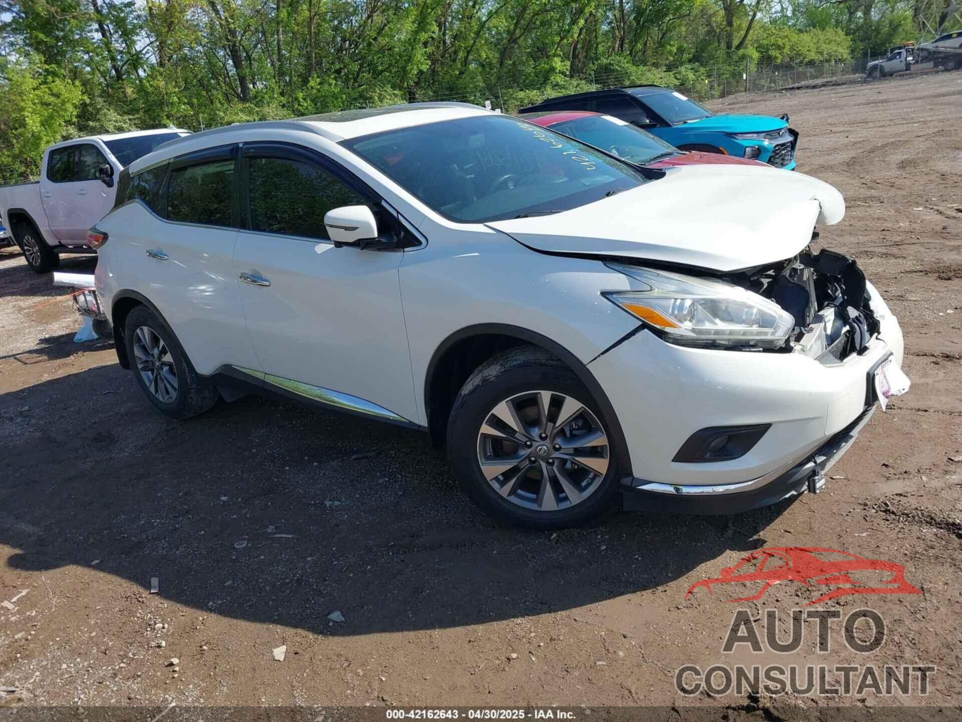 NISSAN MURANO 2017 - 5N1AZ2MH4HN102949