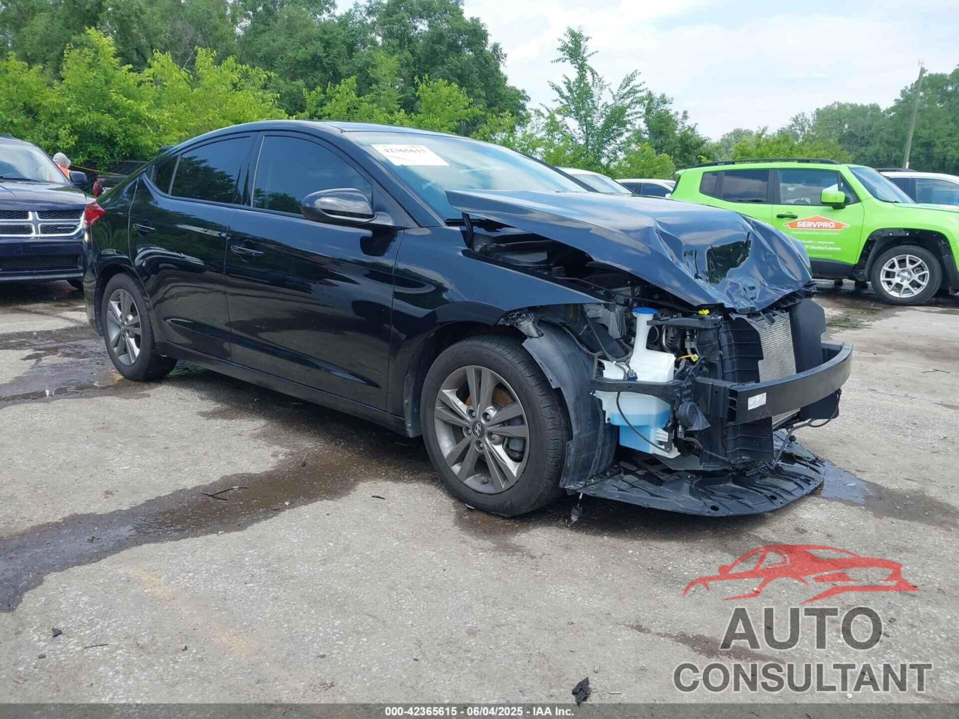 HYUNDAI ELANTRA 2018 - 5NPD84LF8JH252066