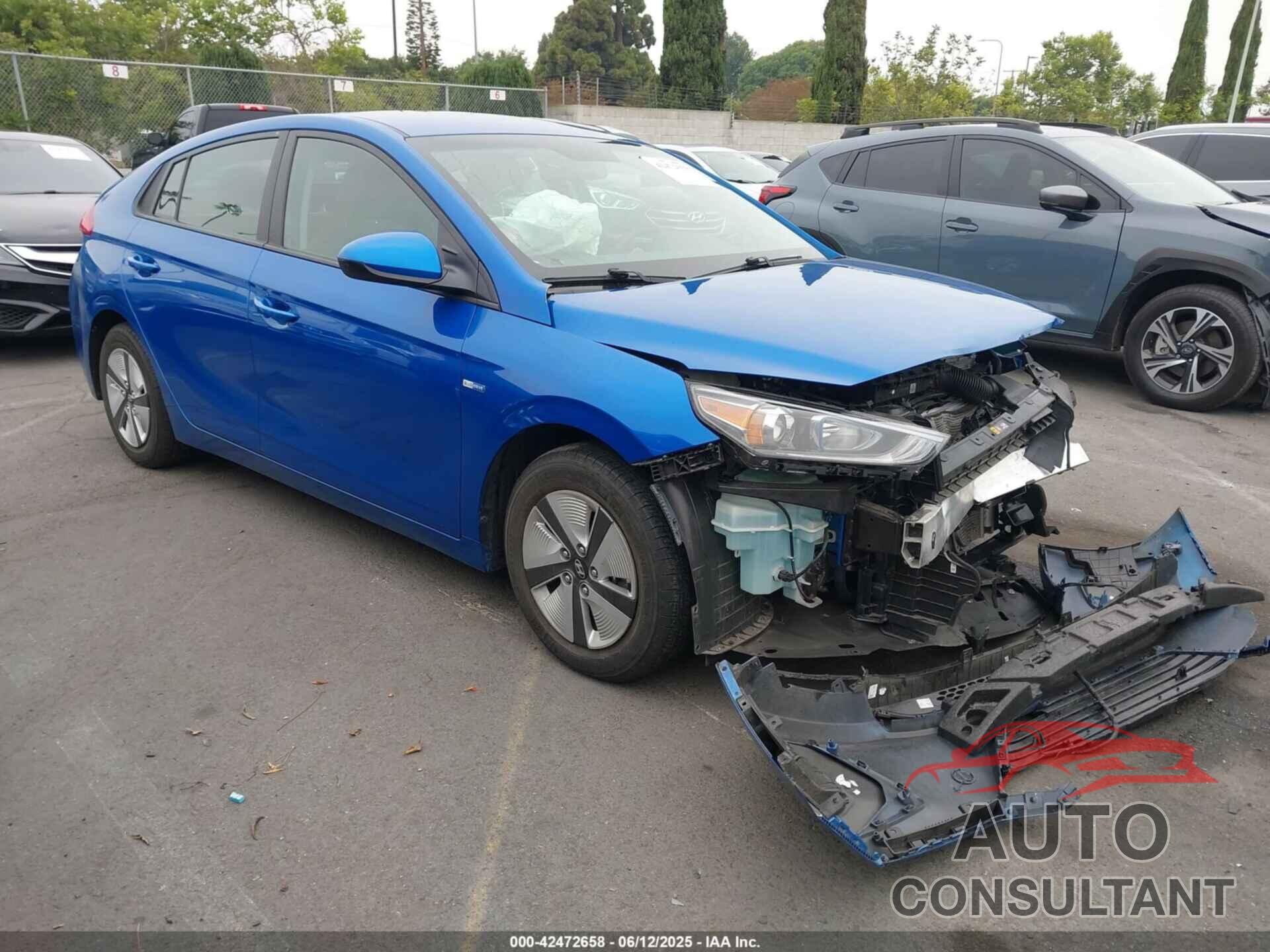HYUNDAI IONIQ HYBRID 2018 - KMHC65LC4JU060593
