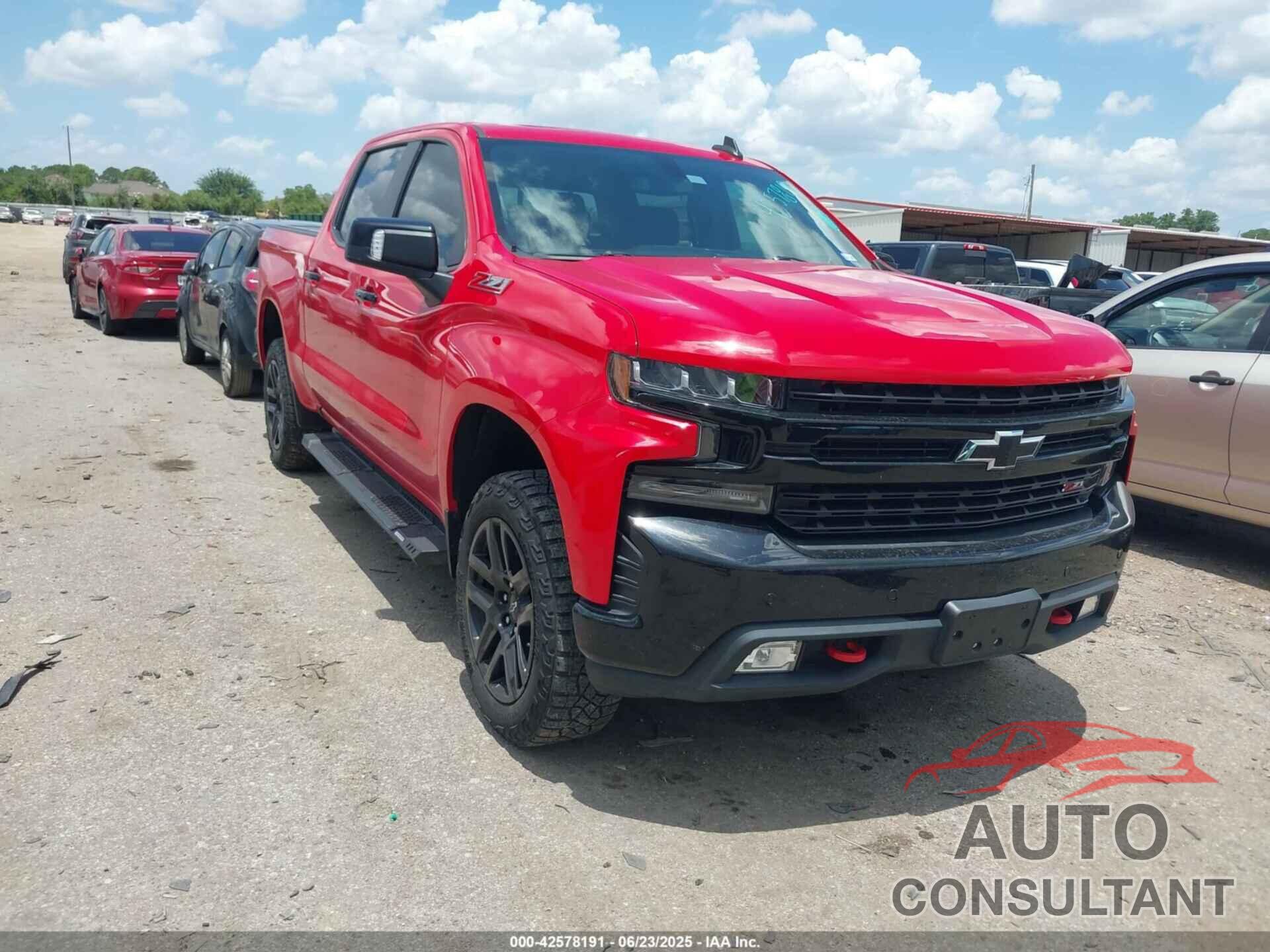 CHEVROLET SILVERADO 1500 2021 - 3GCPYFED9MG301227