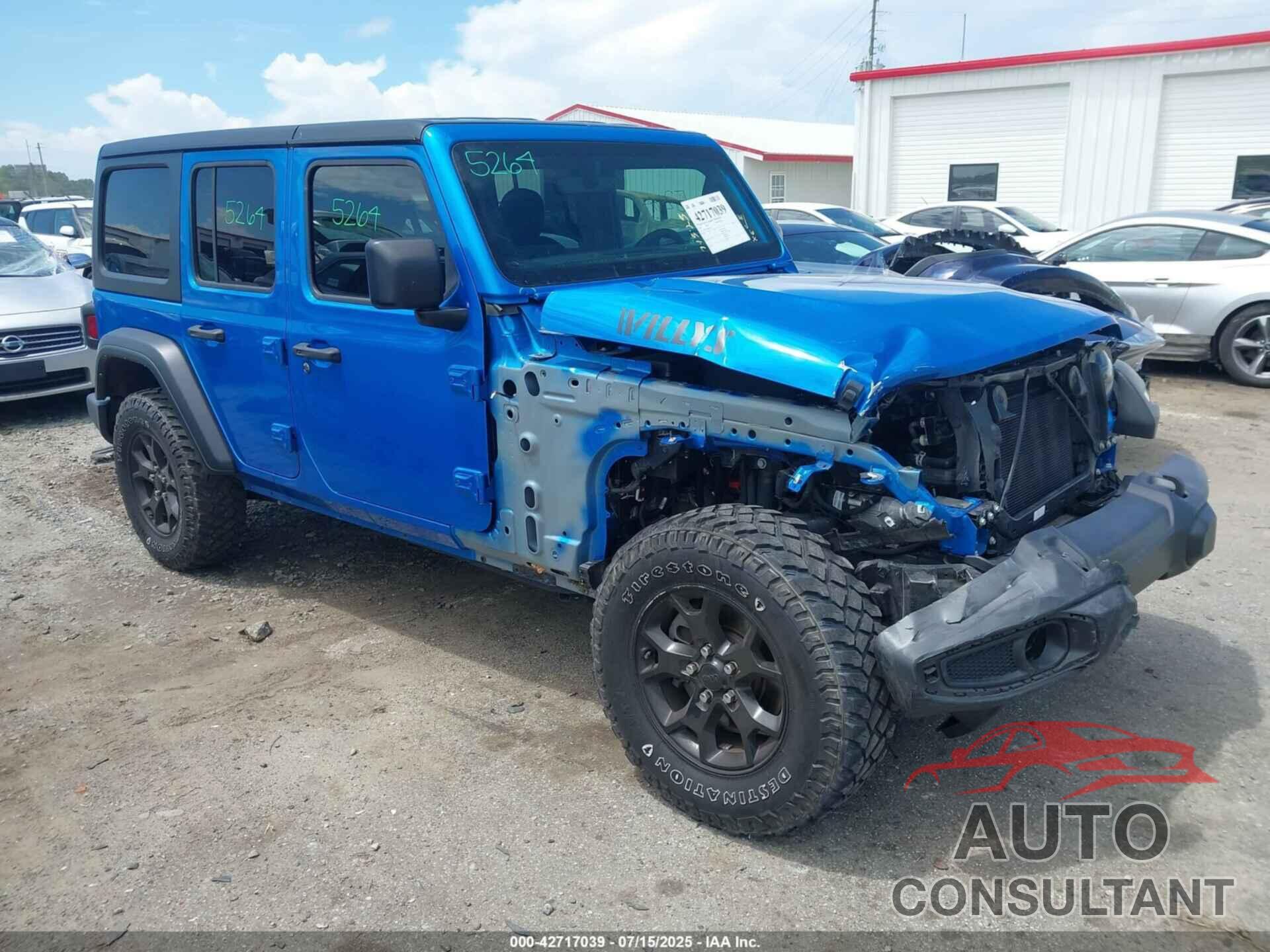 JEEP WRANGLER 2023 - 1C4HJXDN4PW543700