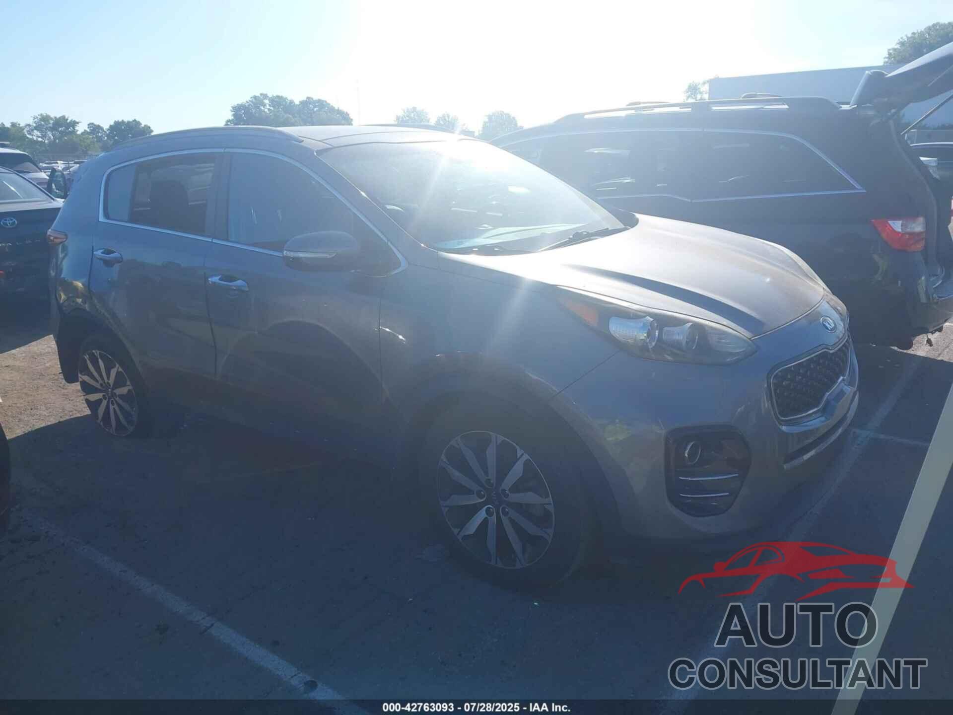 KIA SPORTAGE 2017 - KNDPN3ACXH7290311