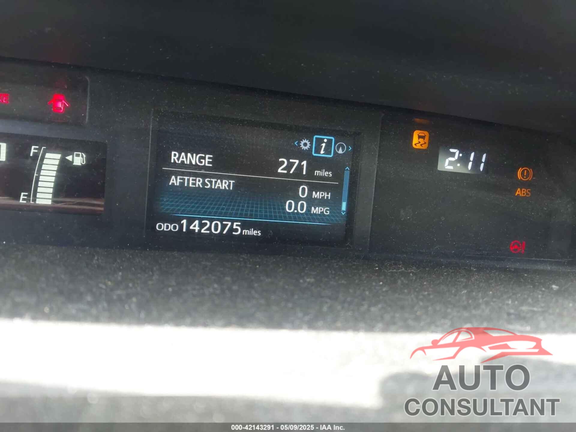 TOYOTA PRIUS V 2016 - JTDZN3EU6GJ047561