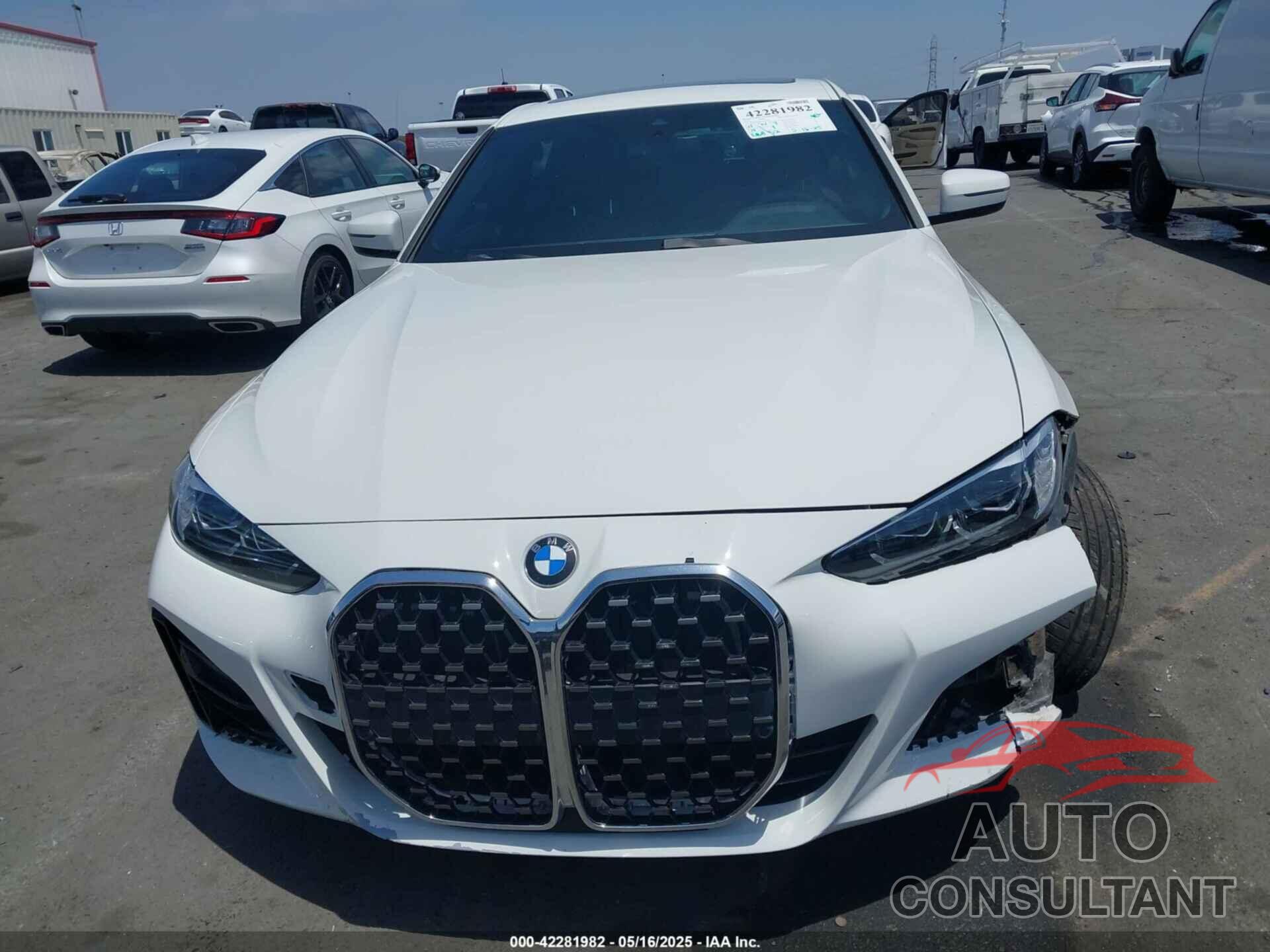BMW 430I GRAN COUPE 2022 - WBA63AV03NFM76468
