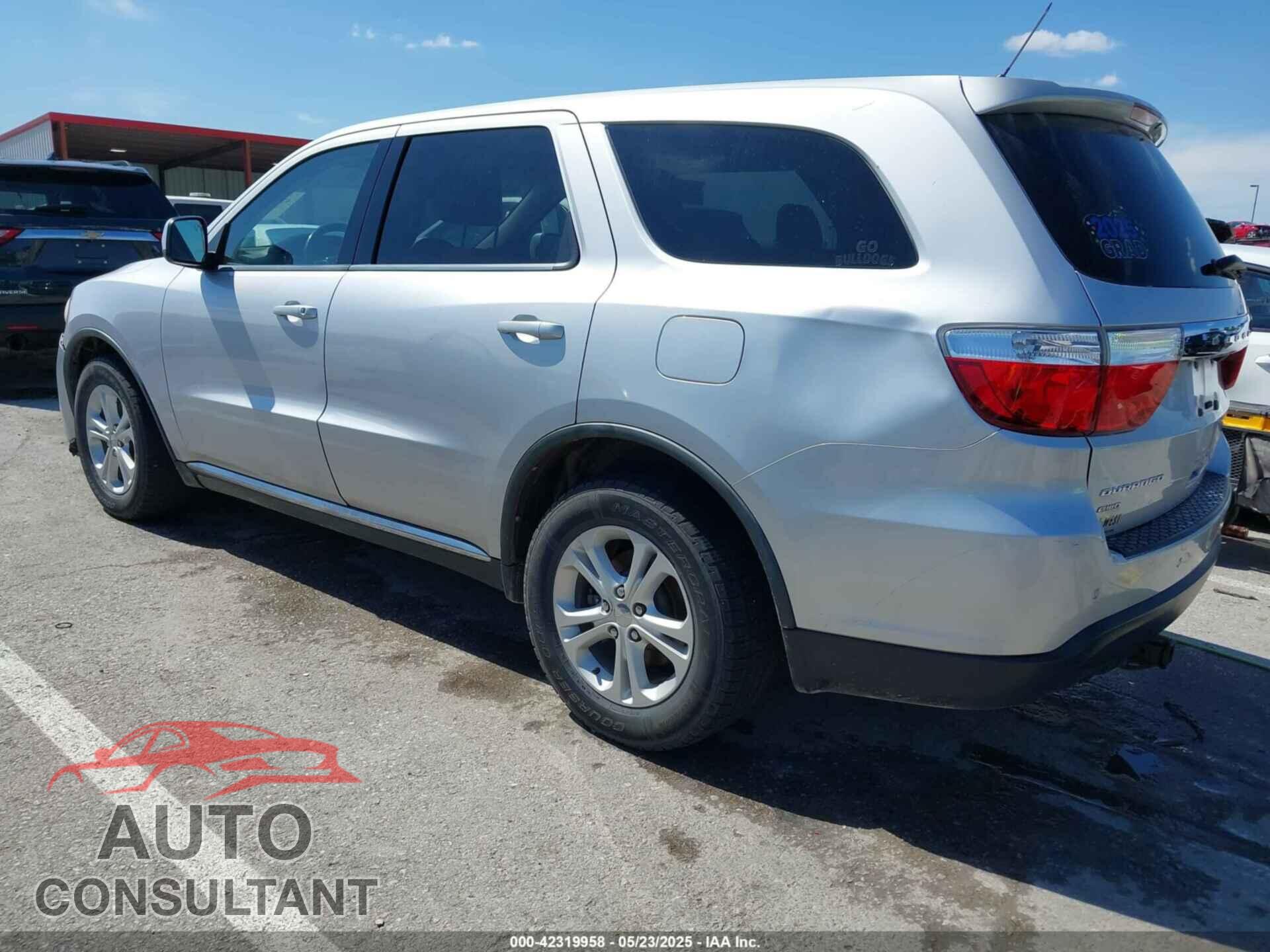 DODGE DURANGO 2011 - 1D4RE2GG2BC720590