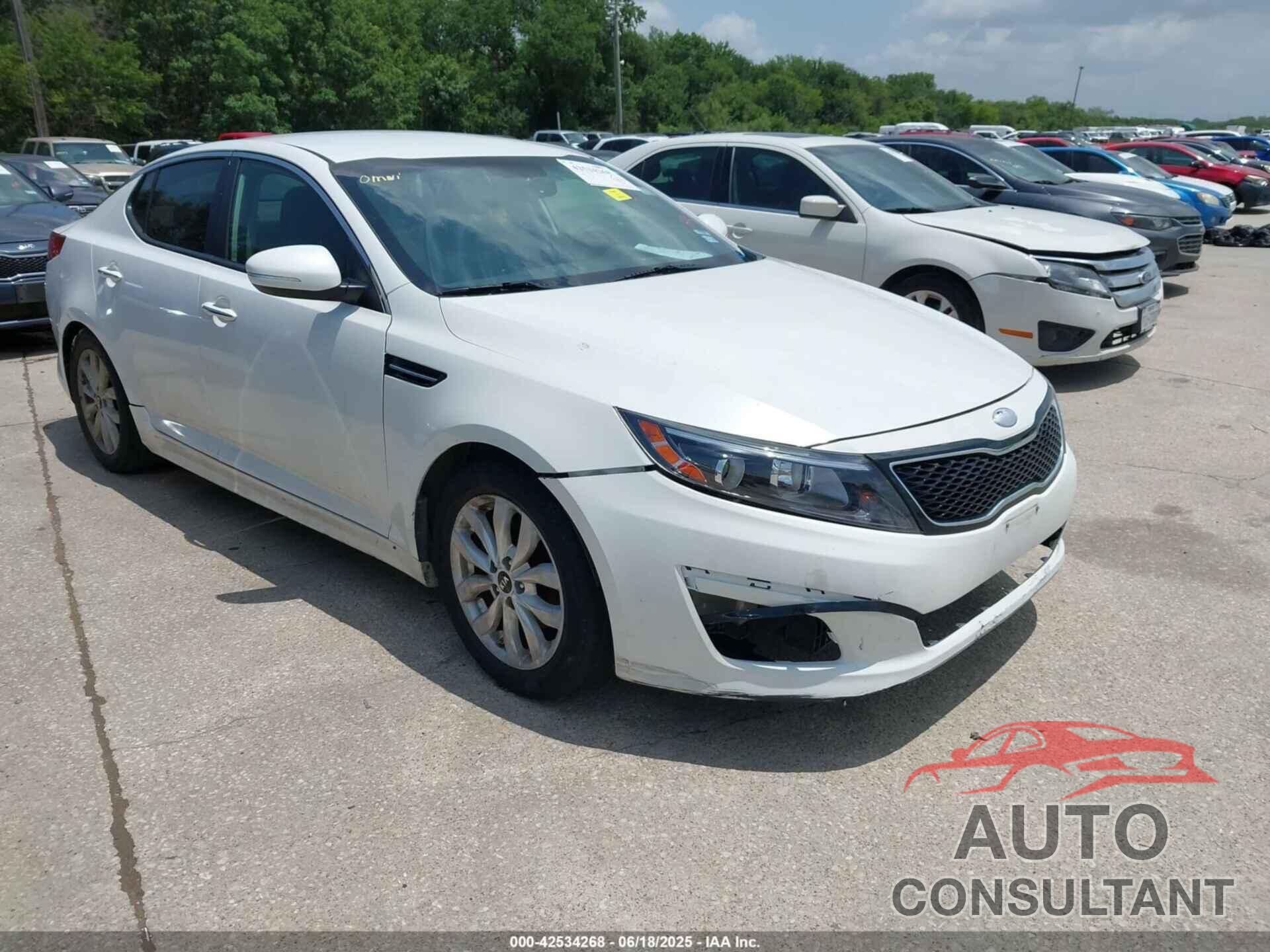 KIA OPTIMA 2015 - KNAGM4A76F5620706