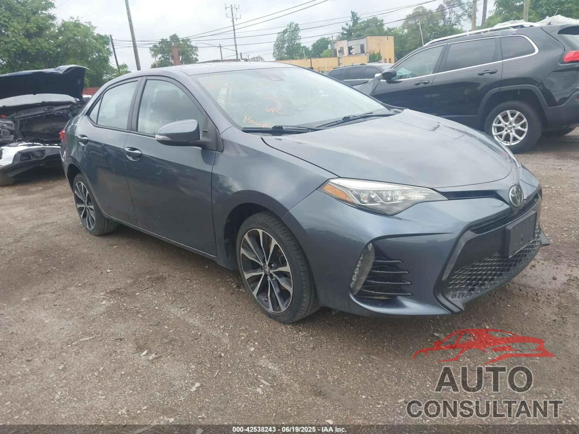 TOYOTA COROLLA 2017 - 5YFBURHE7HP633484