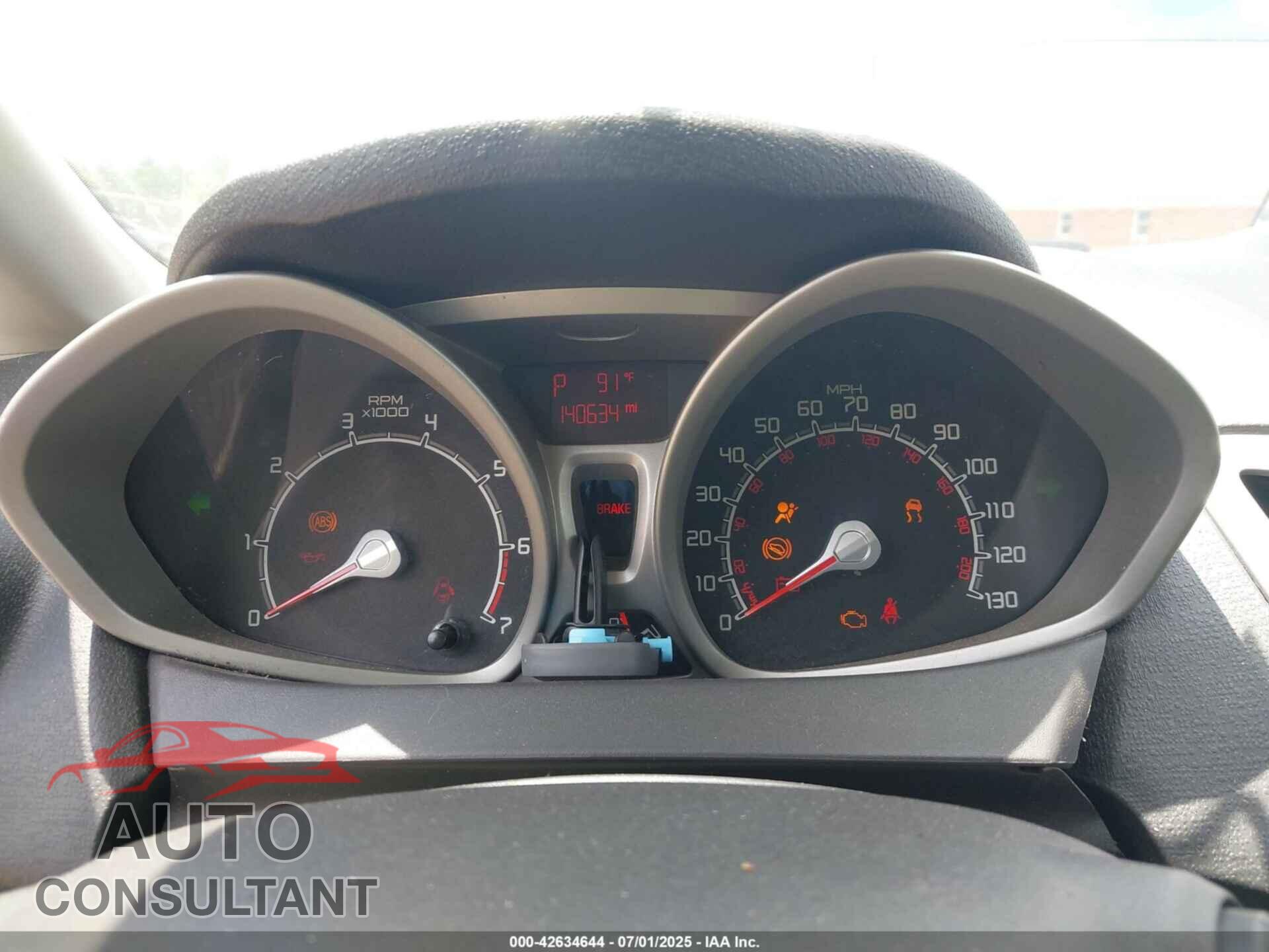 FORD FIESTA 2011 - 3FADP4EJ3BM147523