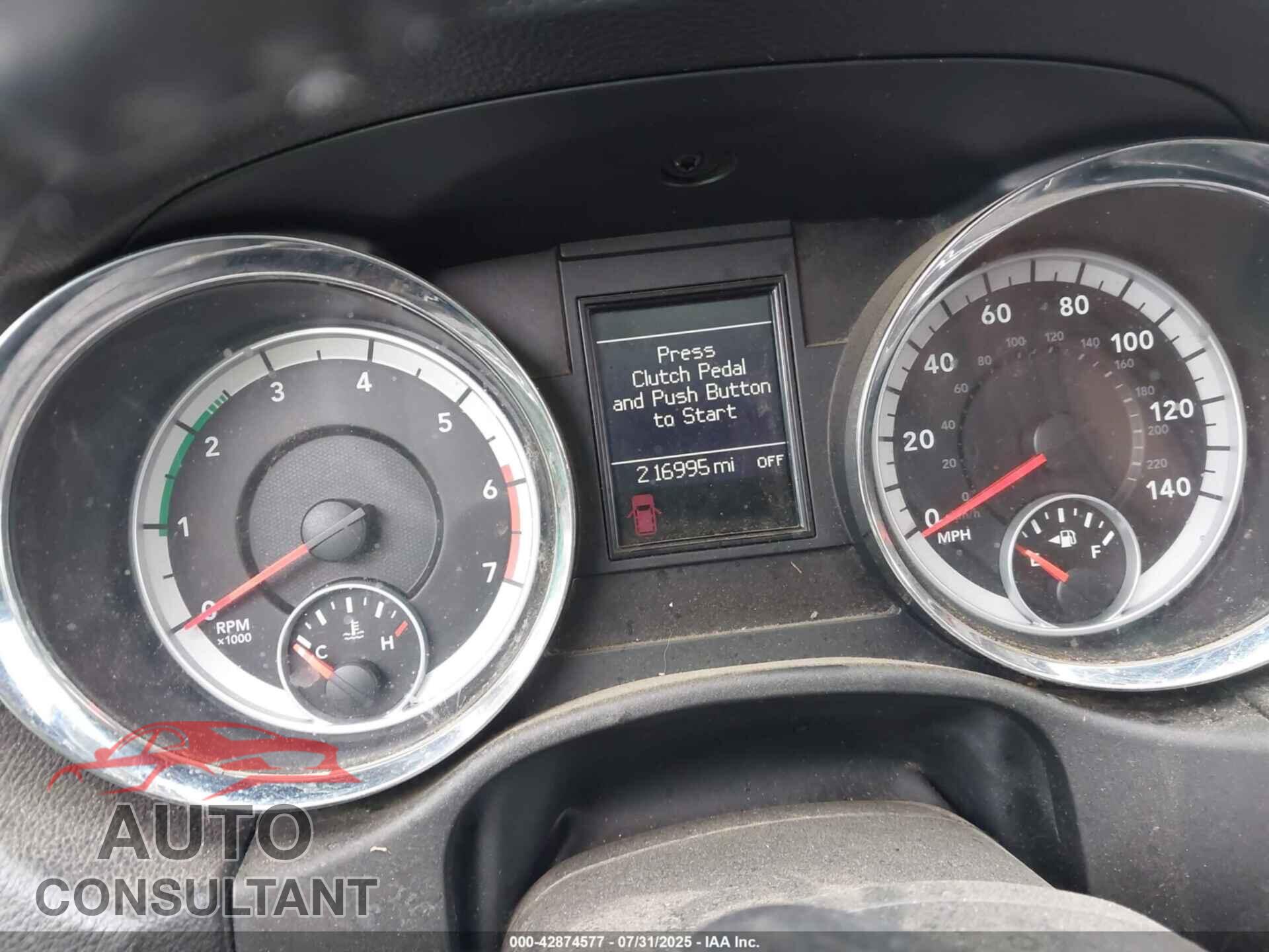 DODGE DURANGO 2013 - 1C4SDJDTXDC540791
