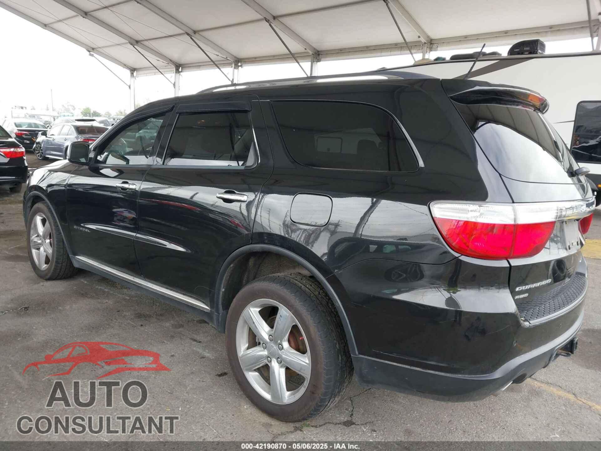 DODGE DURANGO 2011 - 1D4SE5GT2BC746672