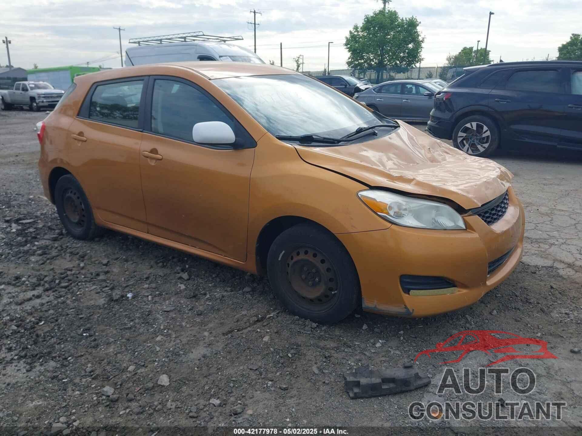 TOYOTA MATRIX 2009 - 2T1KU40E29C012878