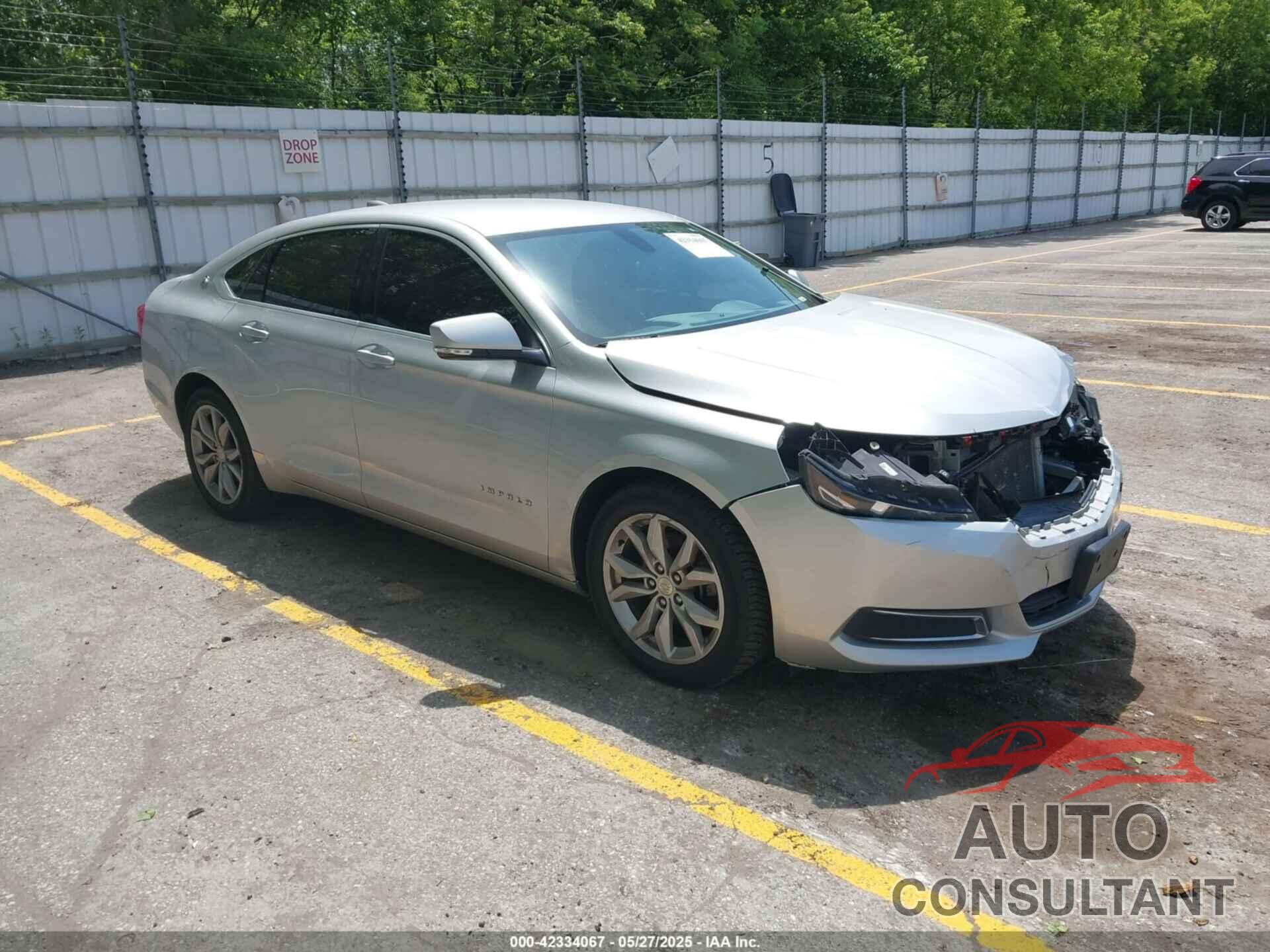 CHEVROLET IMPALA 2017 - 2G1105S36H9109002