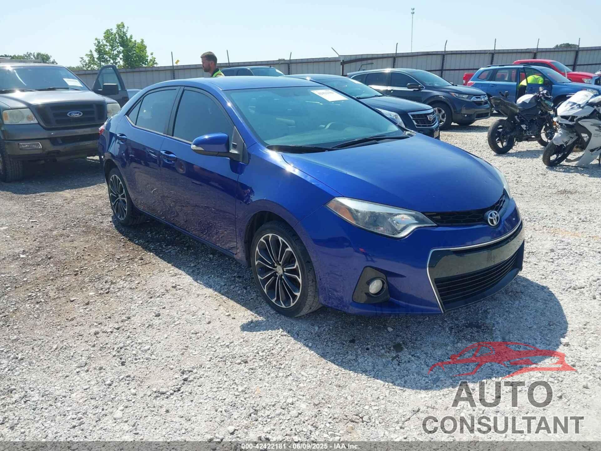 TOYOTA COROLLA 2014 - 2T1BURHE6EC022518