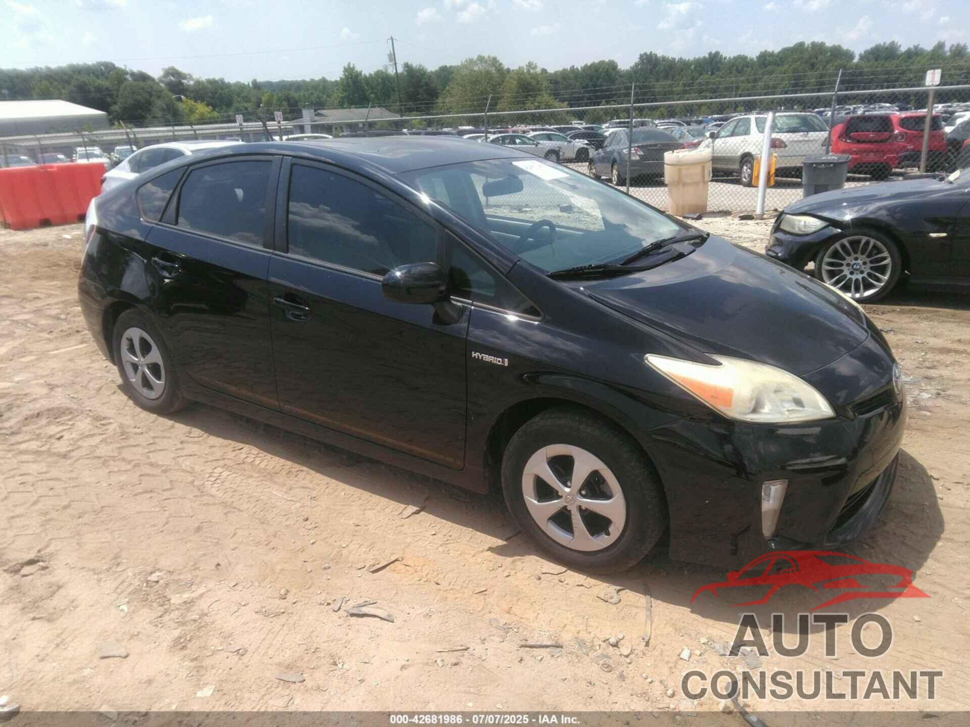 TOYOTA PRIUS 2012 - JTDKN3DU5C5399892