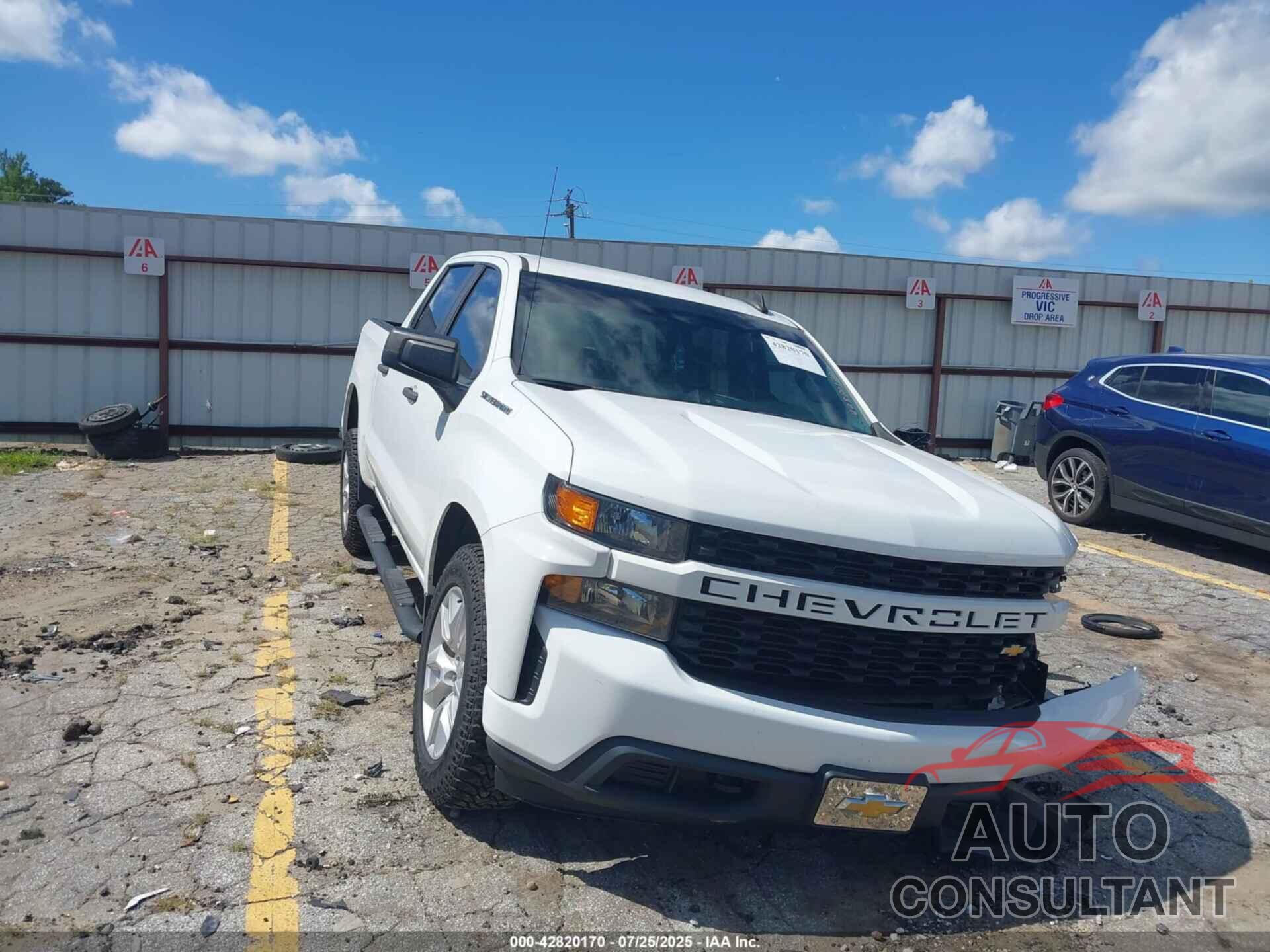 CHEVROLET SILVERADO 1500 2020 - 1GCPWBEF9LZ262105