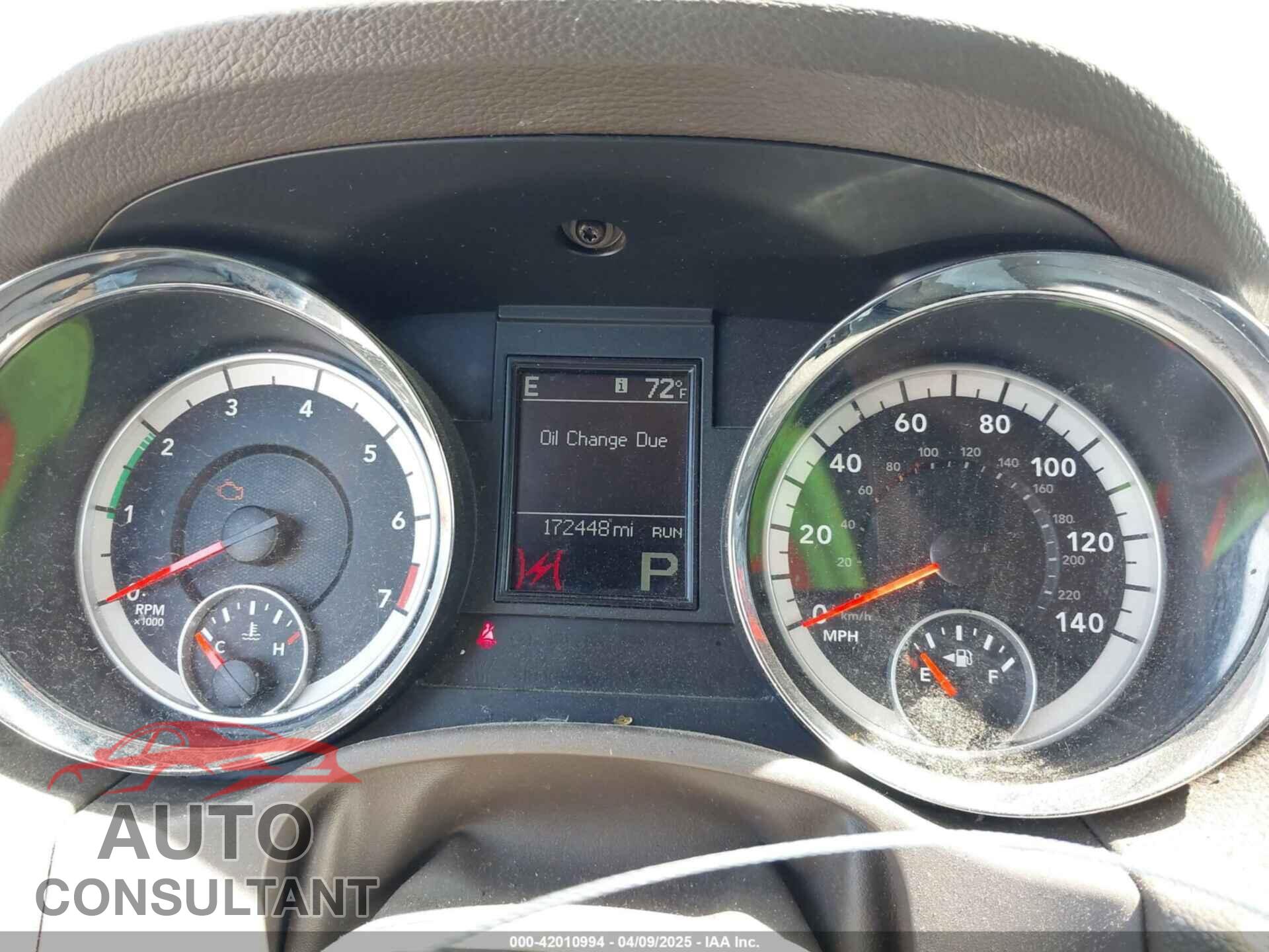 DODGE DURANGO 2013 - 1C4RDJAG4DC677831