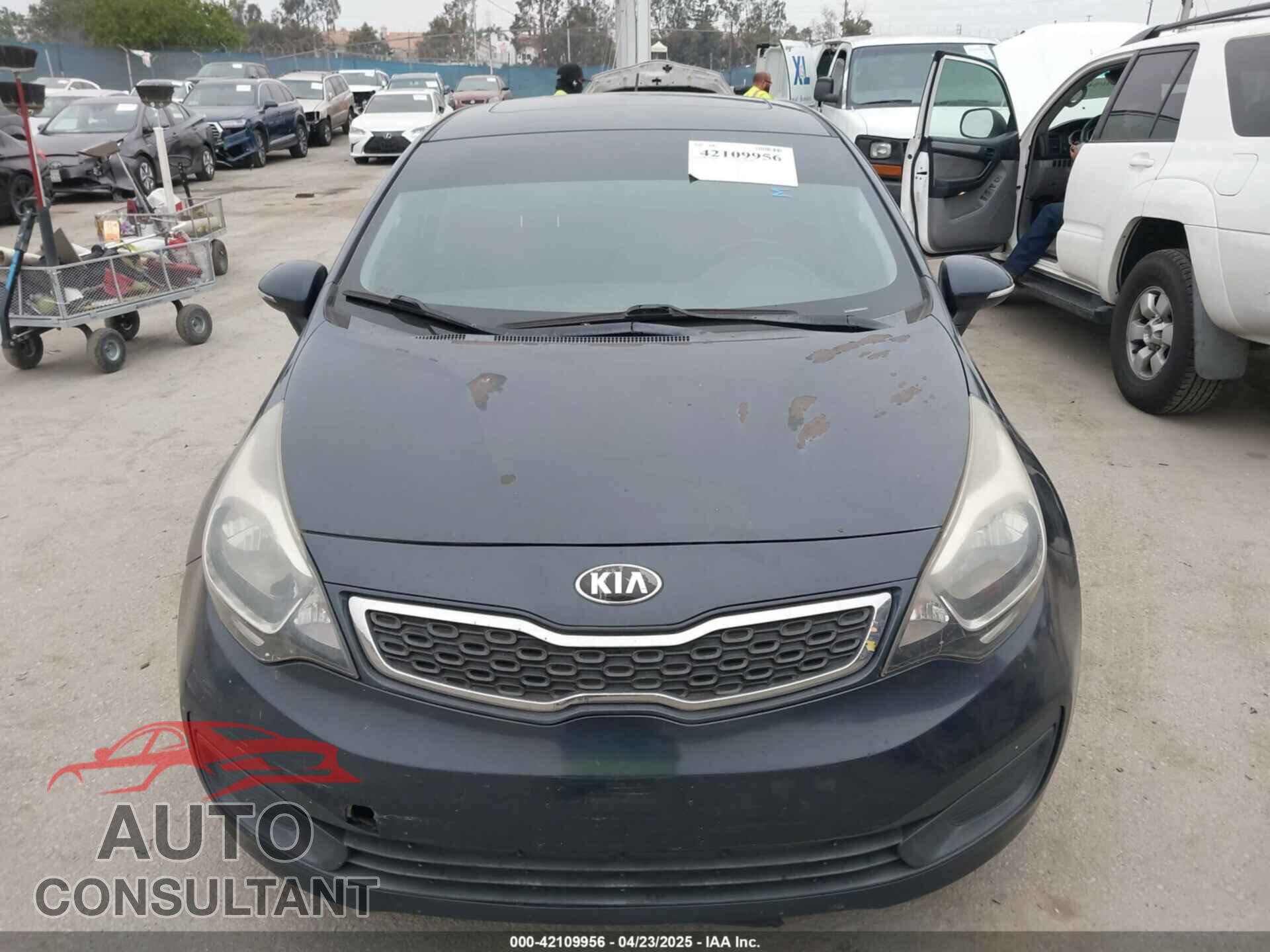KIA RIO 2013 - KNADN4A30D6284121