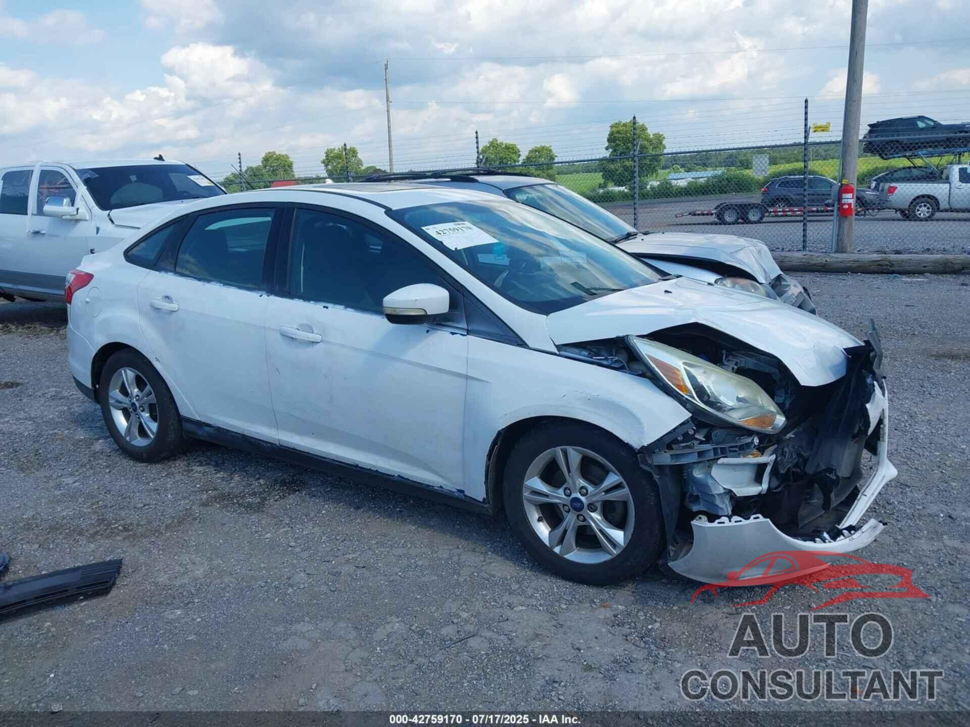 FORD FOCUS 2014 - 1FADP3F24EL248626