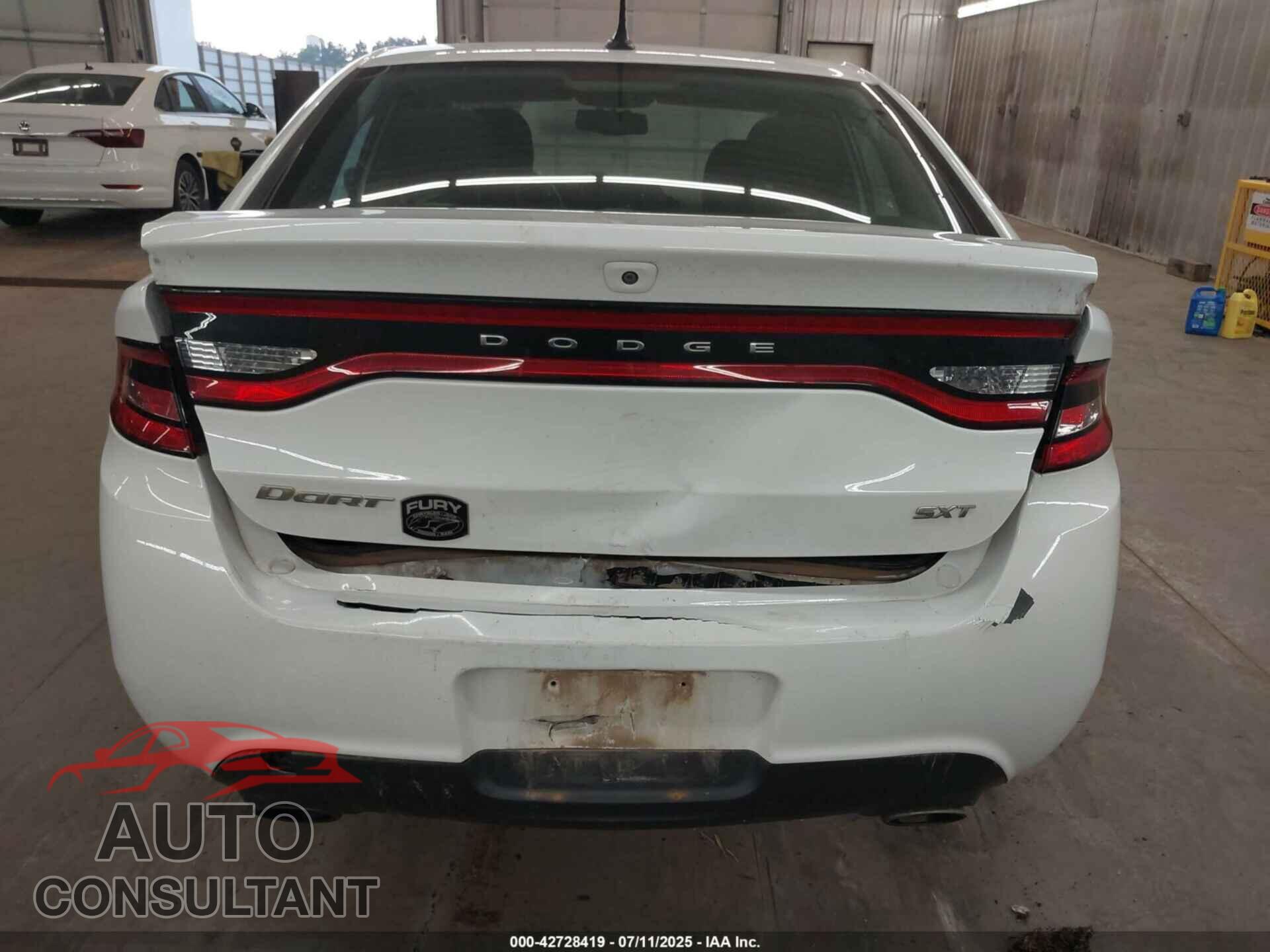 DODGE DART 2013 - 1C3CDFBA7DD346219