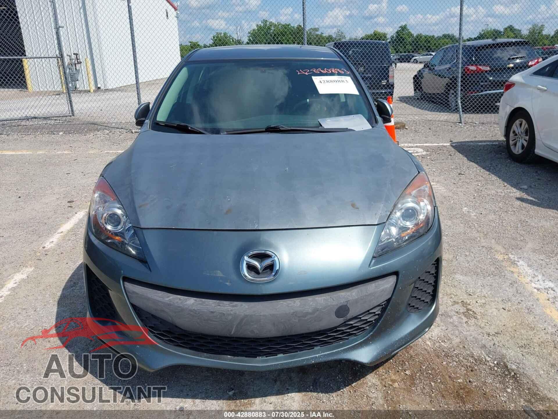 MAZDA MAZDA3 2013 - JM1BL1TF4D1728524