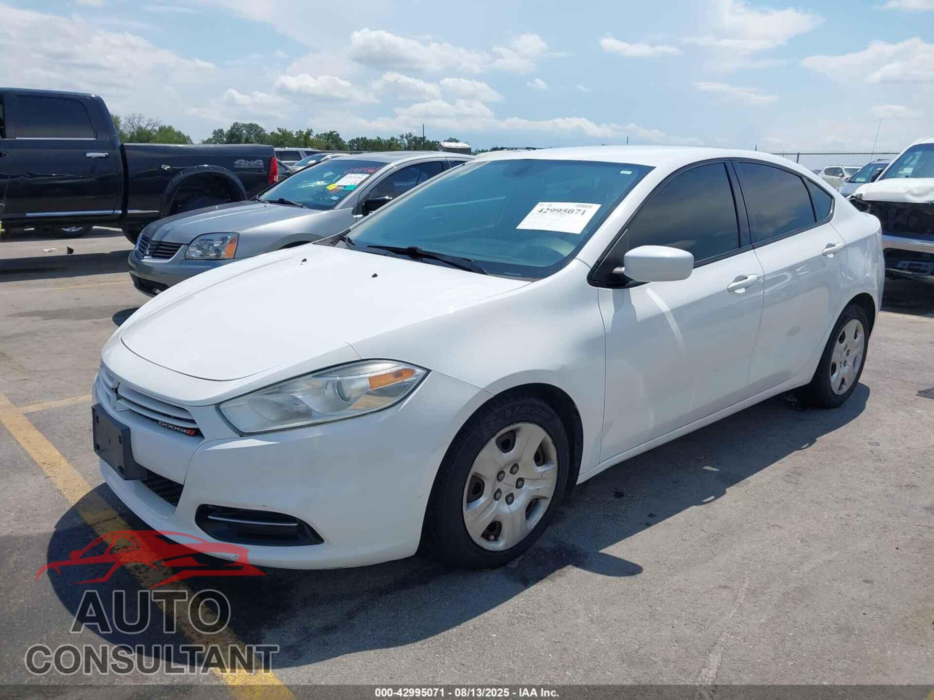 DODGE DART 2014 - 1C3CDFAA5ED677285