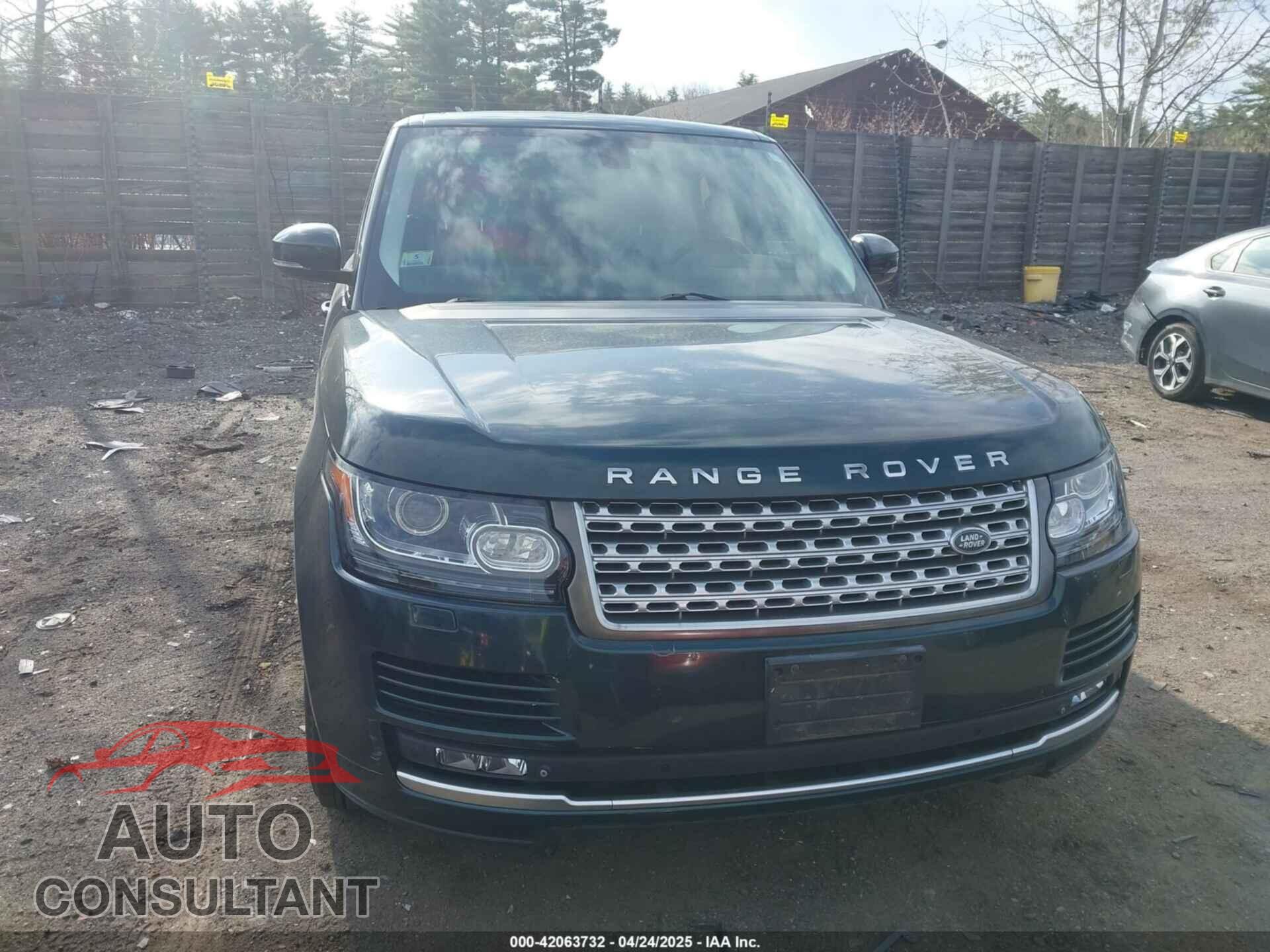 LAND ROVER RANGE ROVER 2015 - SALGS2VF6FA233443