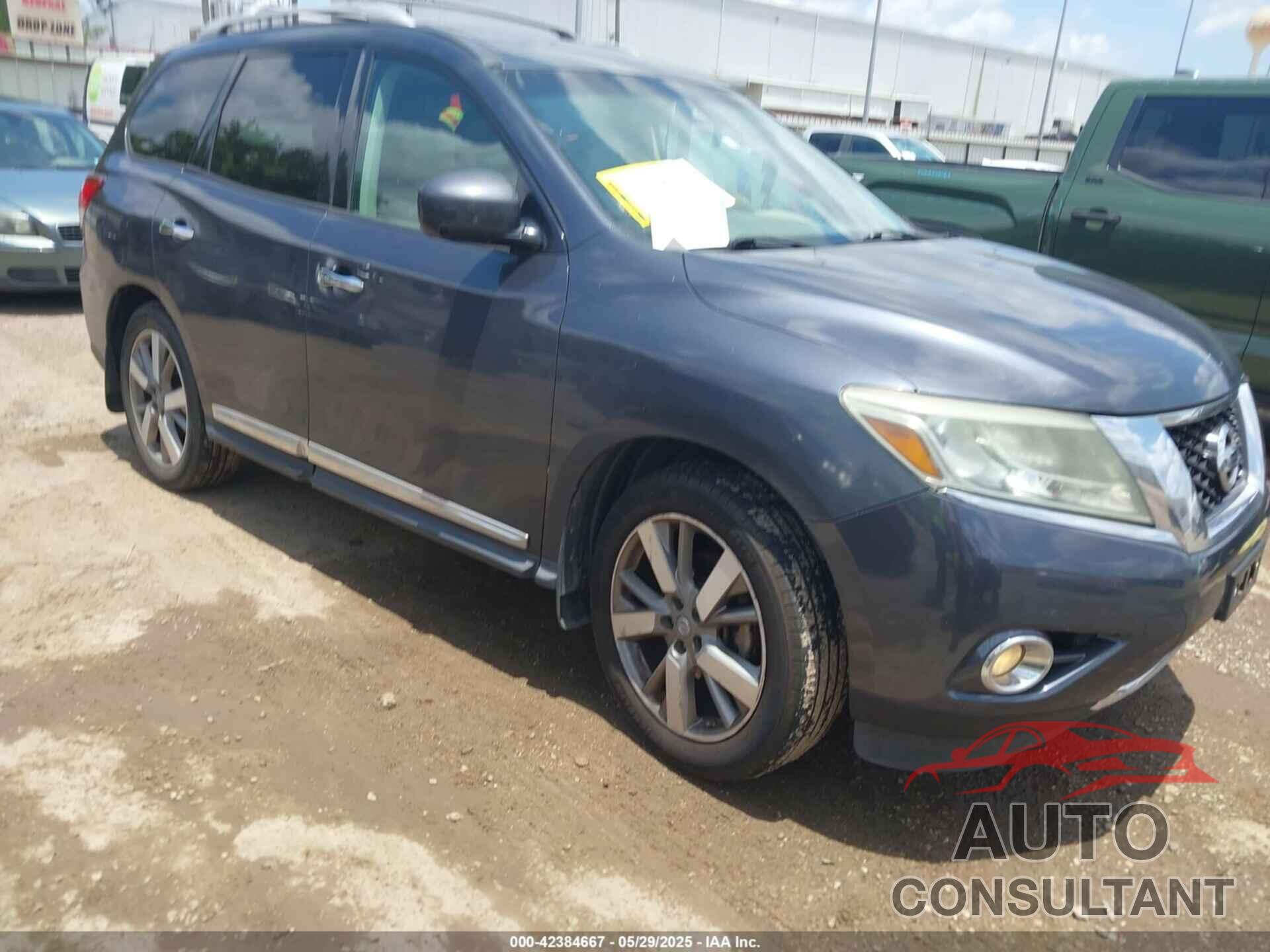 NISSAN PATHFINDER 2013 - 5N1AR2MN6DC661267