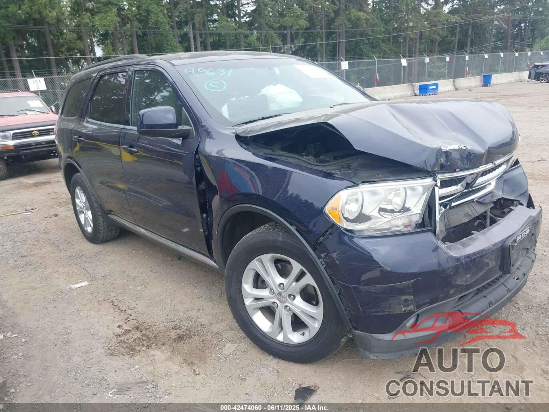 DODGE DURANGO 2013 - 1C4RDJAG5DC697022