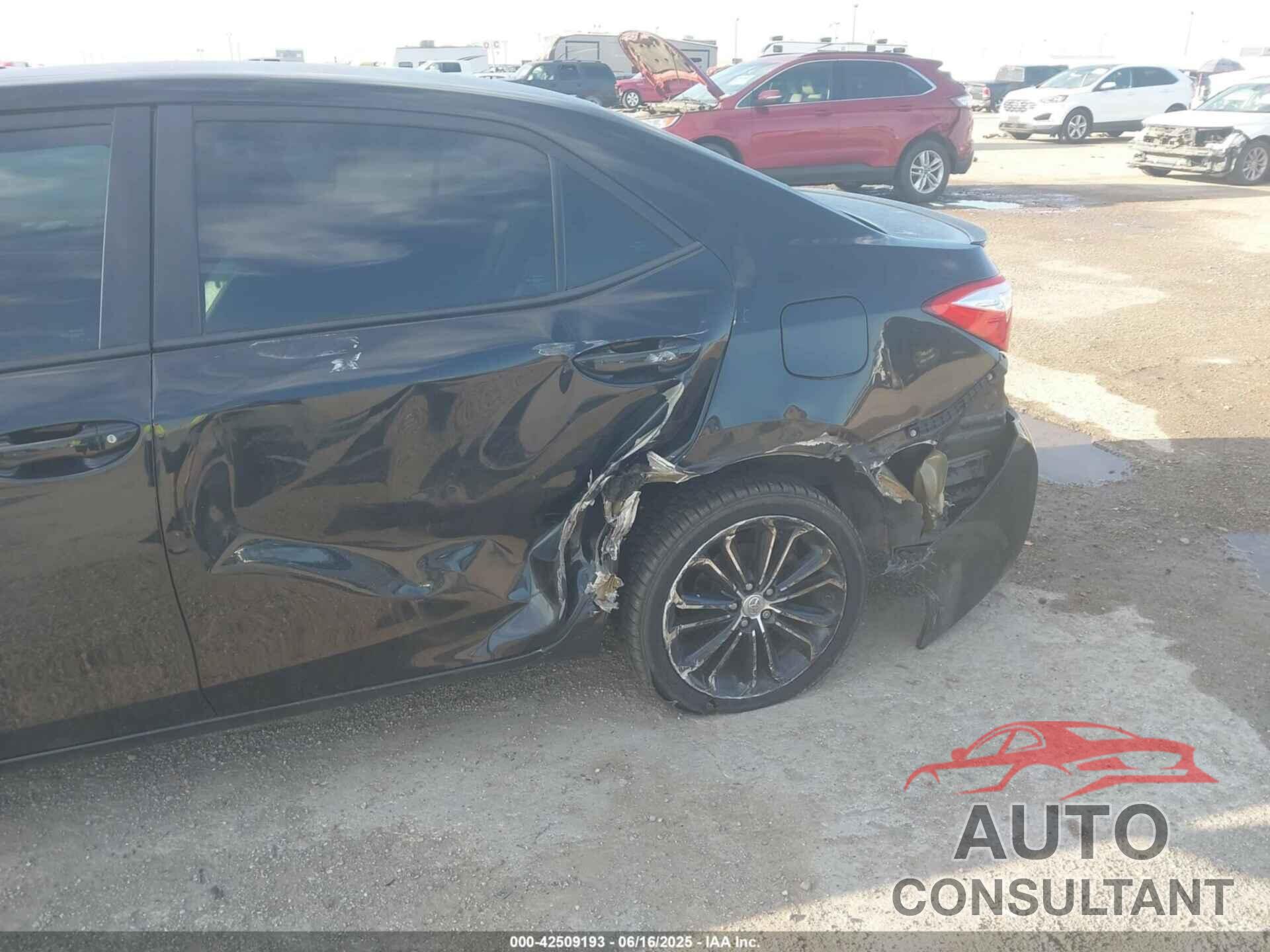 TOYOTA COROLLA 2014 - 5YFBURHE3EP133334