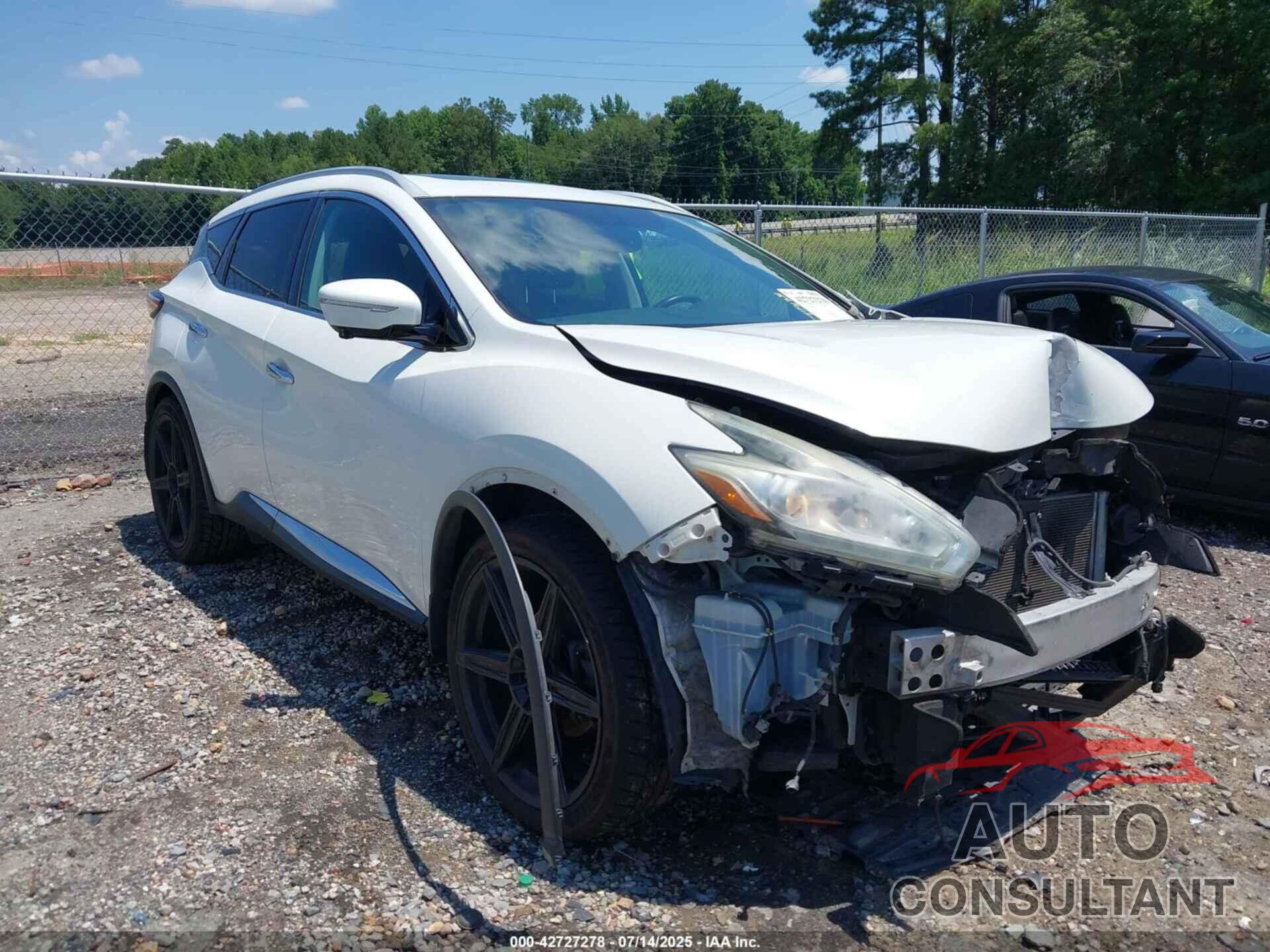 NISSAN MURANO 2015 - 5N1AZ2MH6FN214407