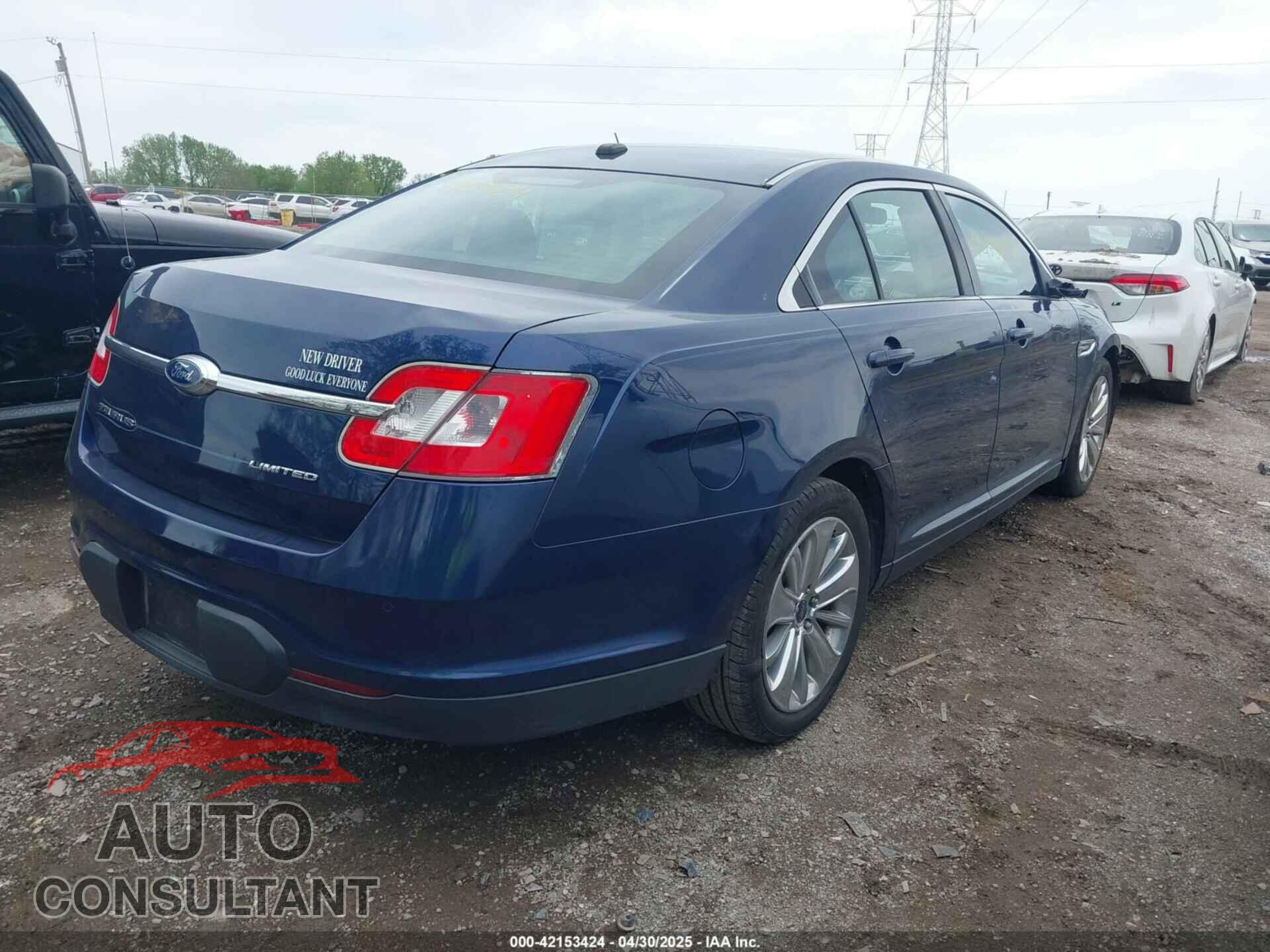 FORD TAURUS 2012 - 1FAHP2FW5CG110789