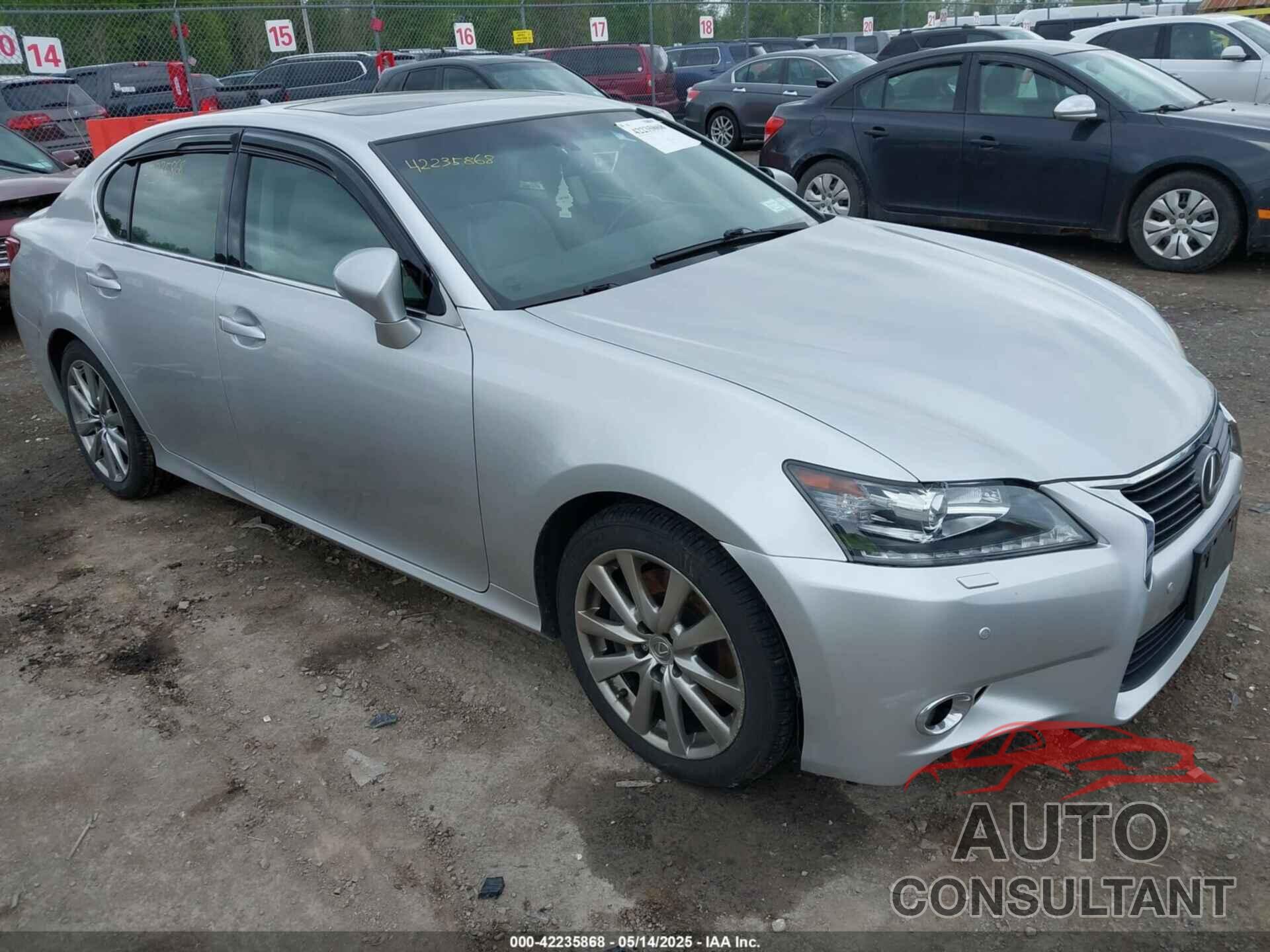 LEXUS GS 350 2013 - JTHCE1BLXD5017049