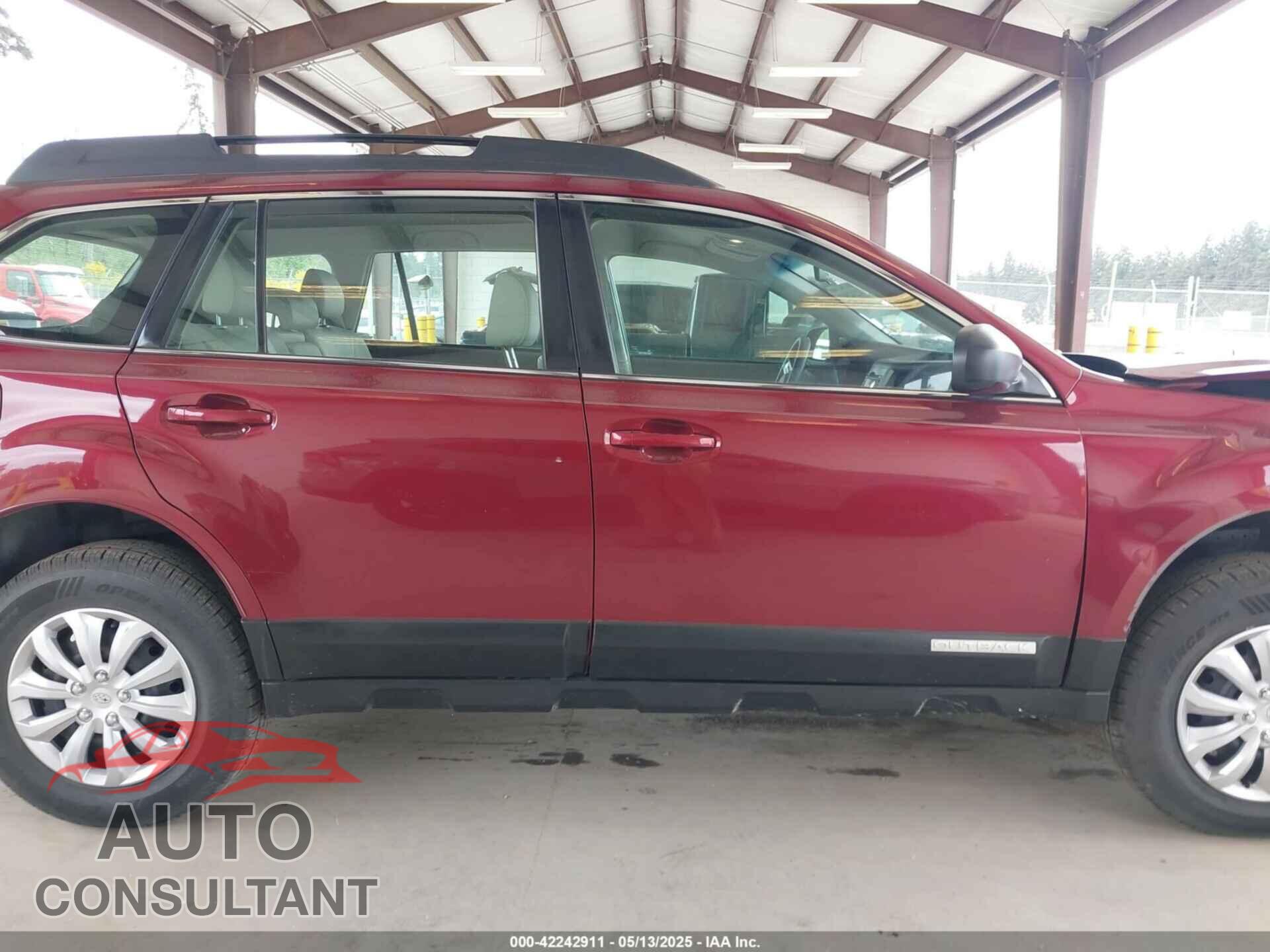 SUBARU OUTBACK 2011 - 4S4BRBAC7B3442015