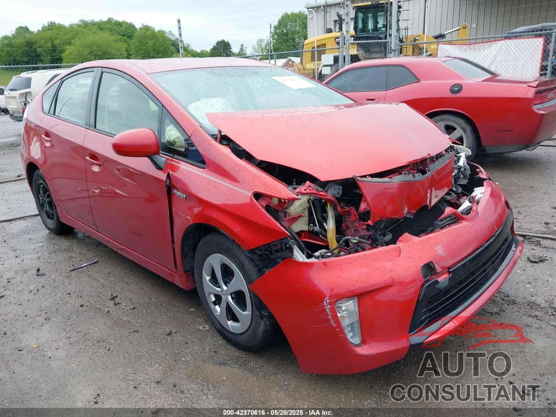 TOYOTA PRIUS 2013 - JTDKN3DU3D1626943
