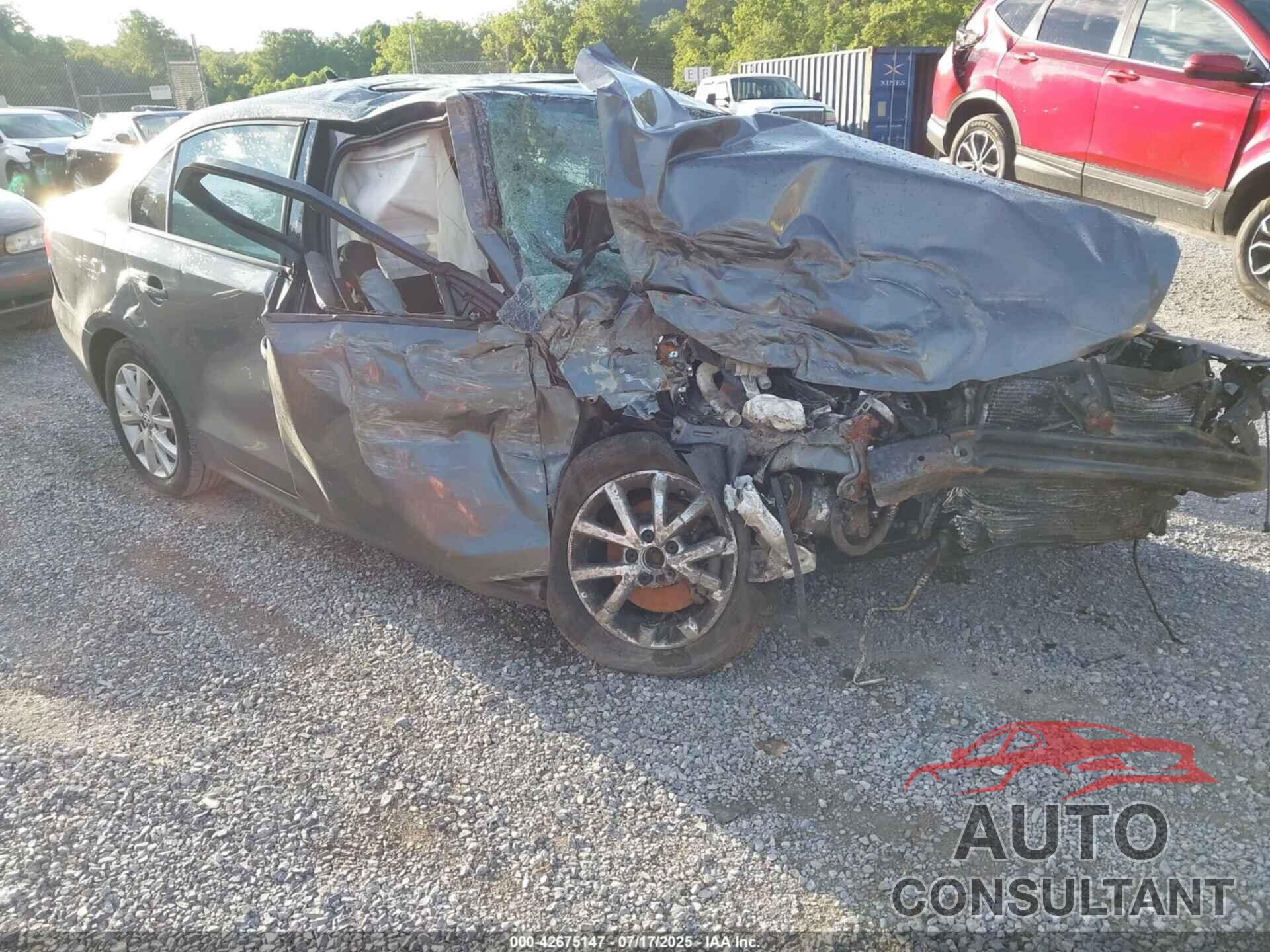 VOLKSWAGEN JETTA 2012 - 3VWDP7AJ5CM326839