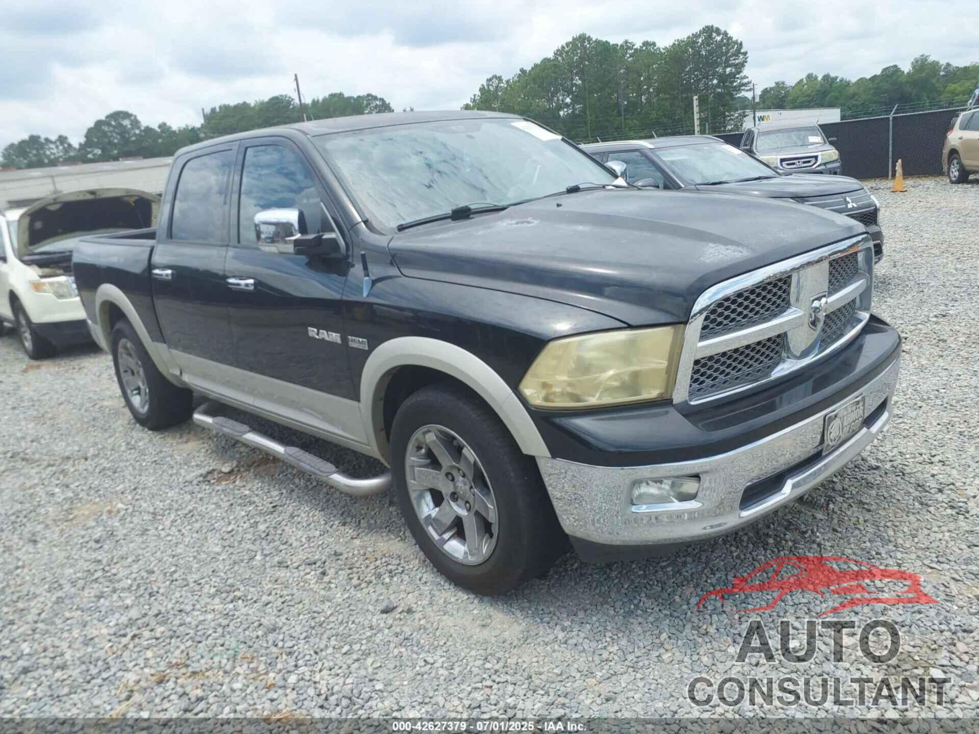 DODGE RAM 1500 2010 - 1D7RB1CT1AS203990